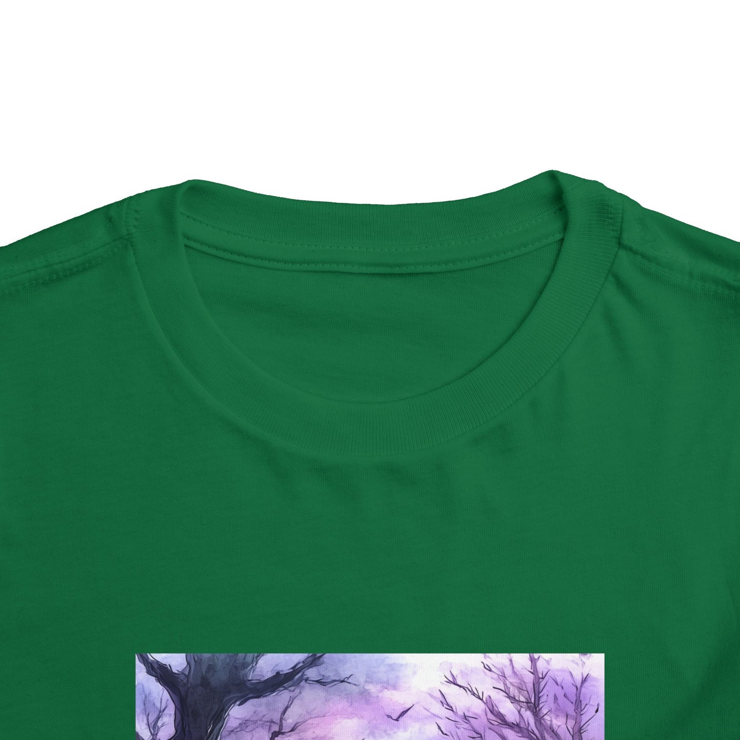 Purple Graveyard Toddler Short Sleeve Tee