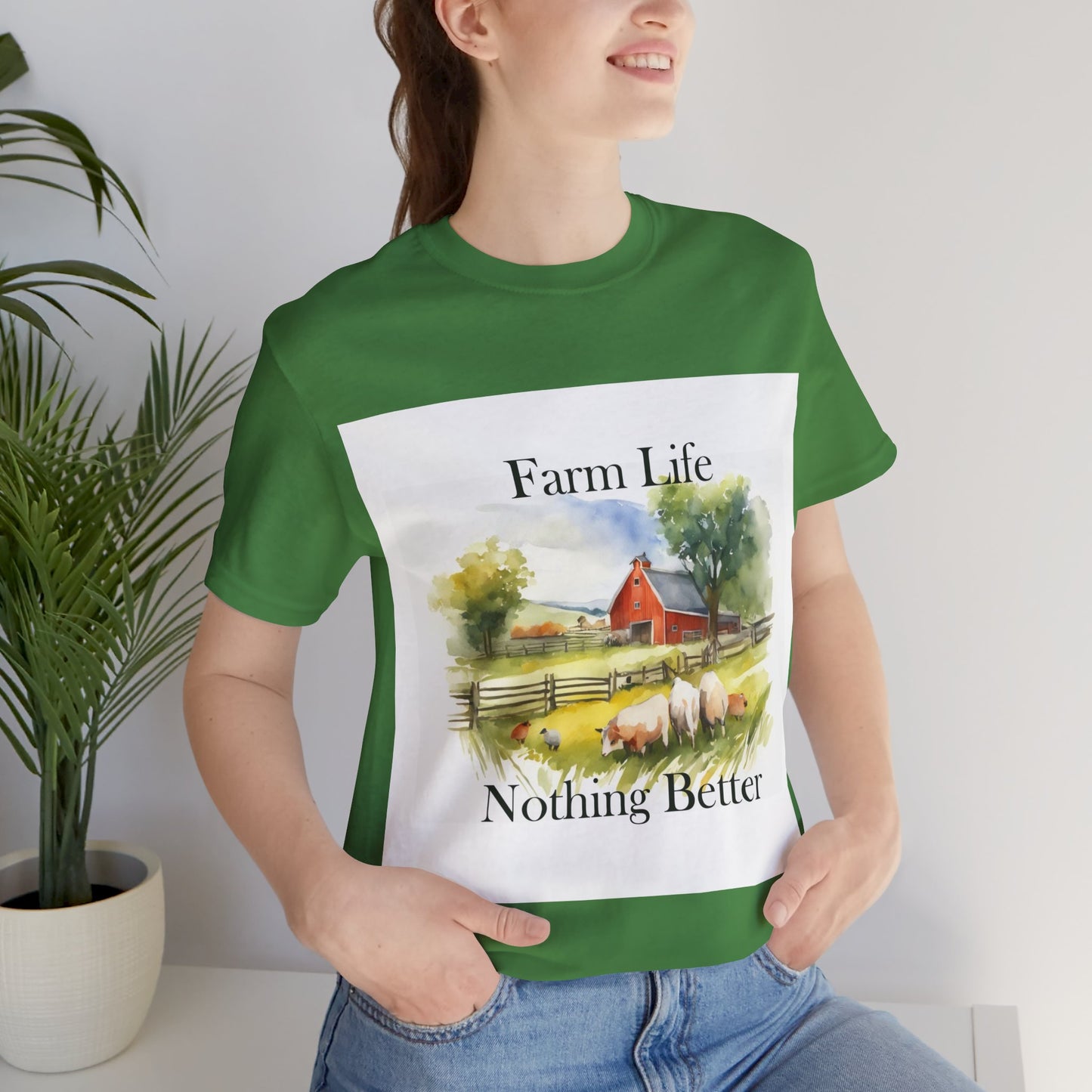 Farm Life Unisex Jersey Short Sleeve Tee