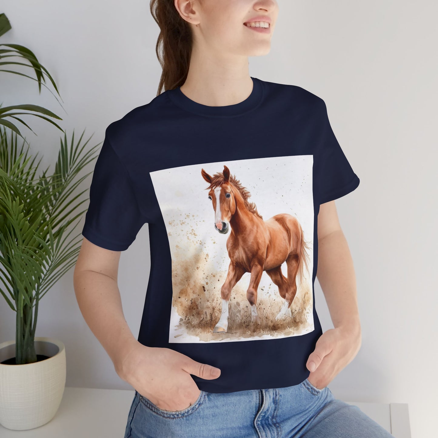 Baby Quarter horse Unisex Jersey Short Sleeve Tee