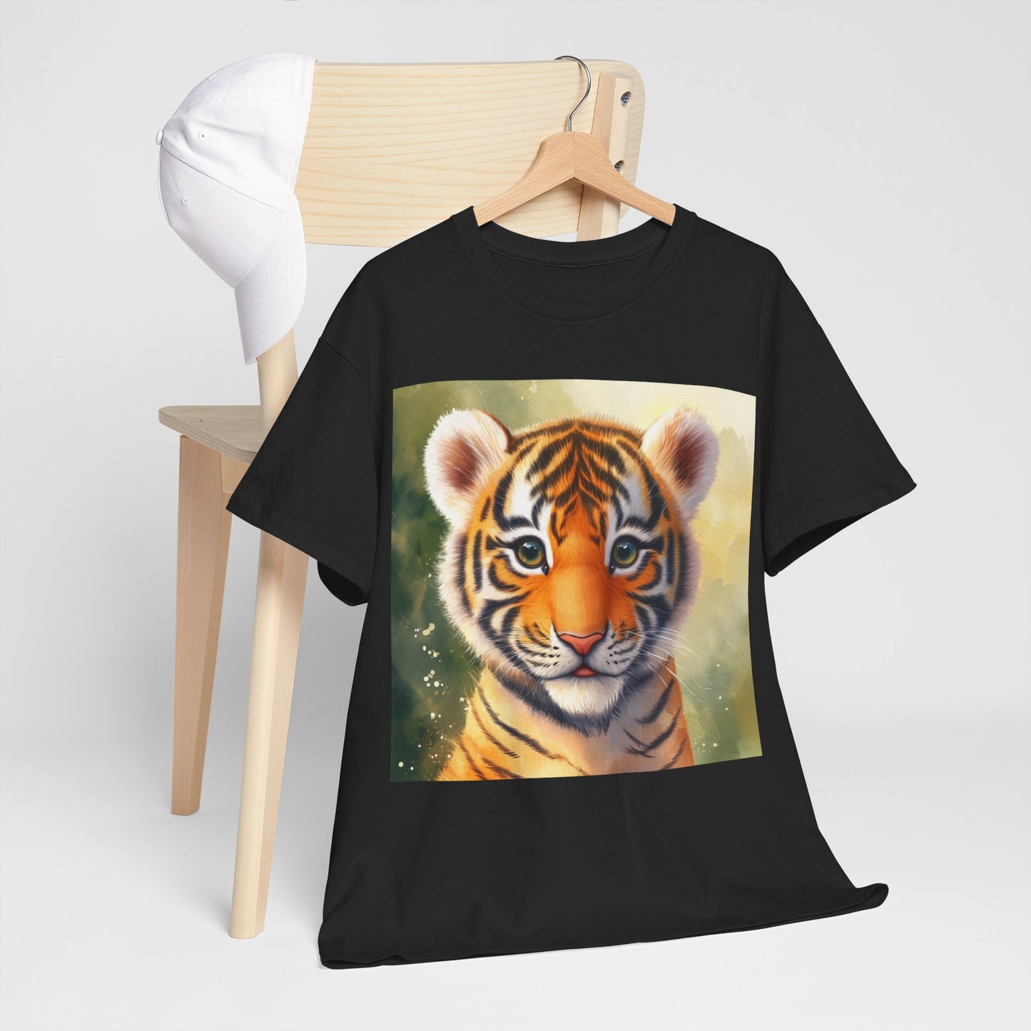 Baby Tiger Unisex Heavy Cotton Tee