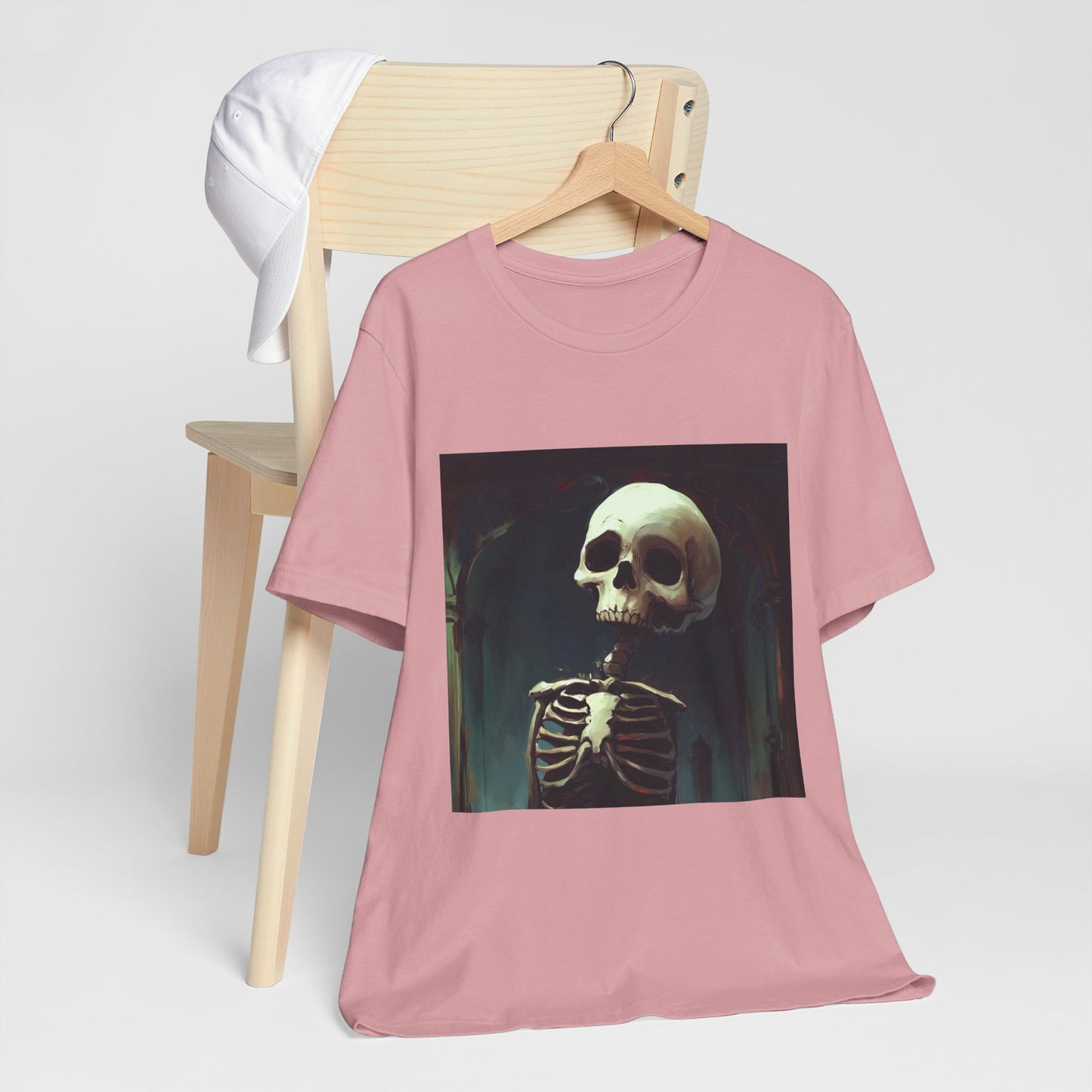 Scary Skeleton Unisex Jersey Short Sleeve Tee