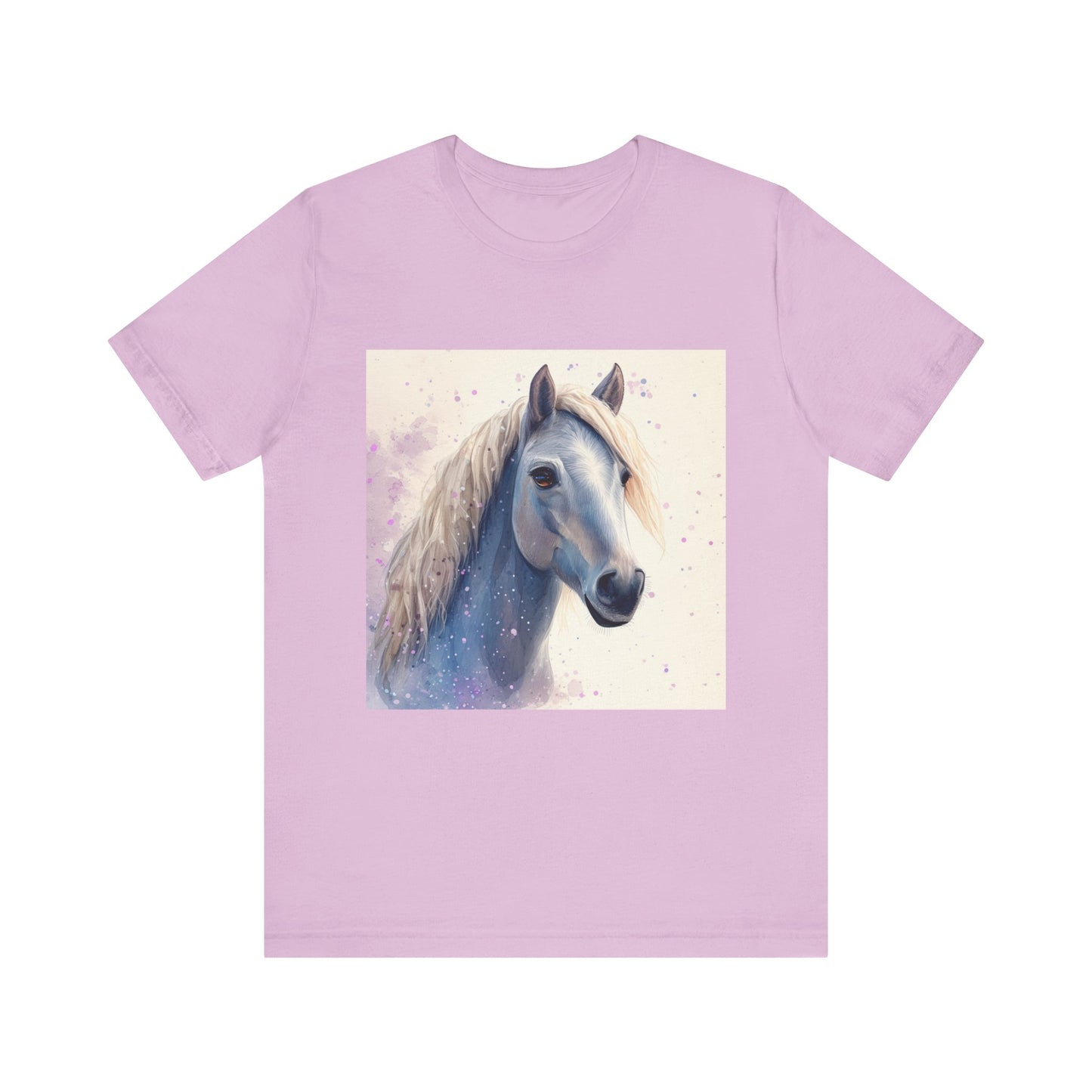 Baby White Horse Unisex Jersey Short Sleeve Tee