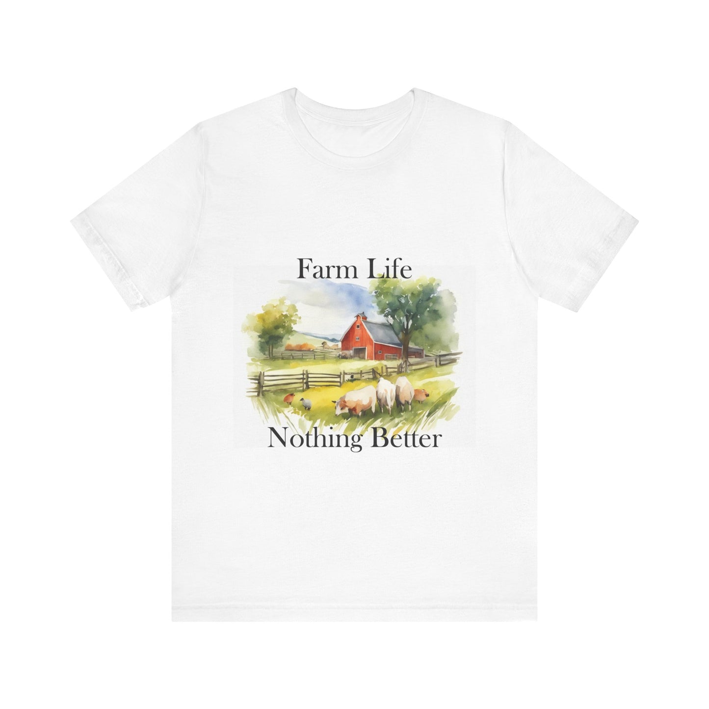 Farm Life Unisex Jersey Short Sleeve Tee