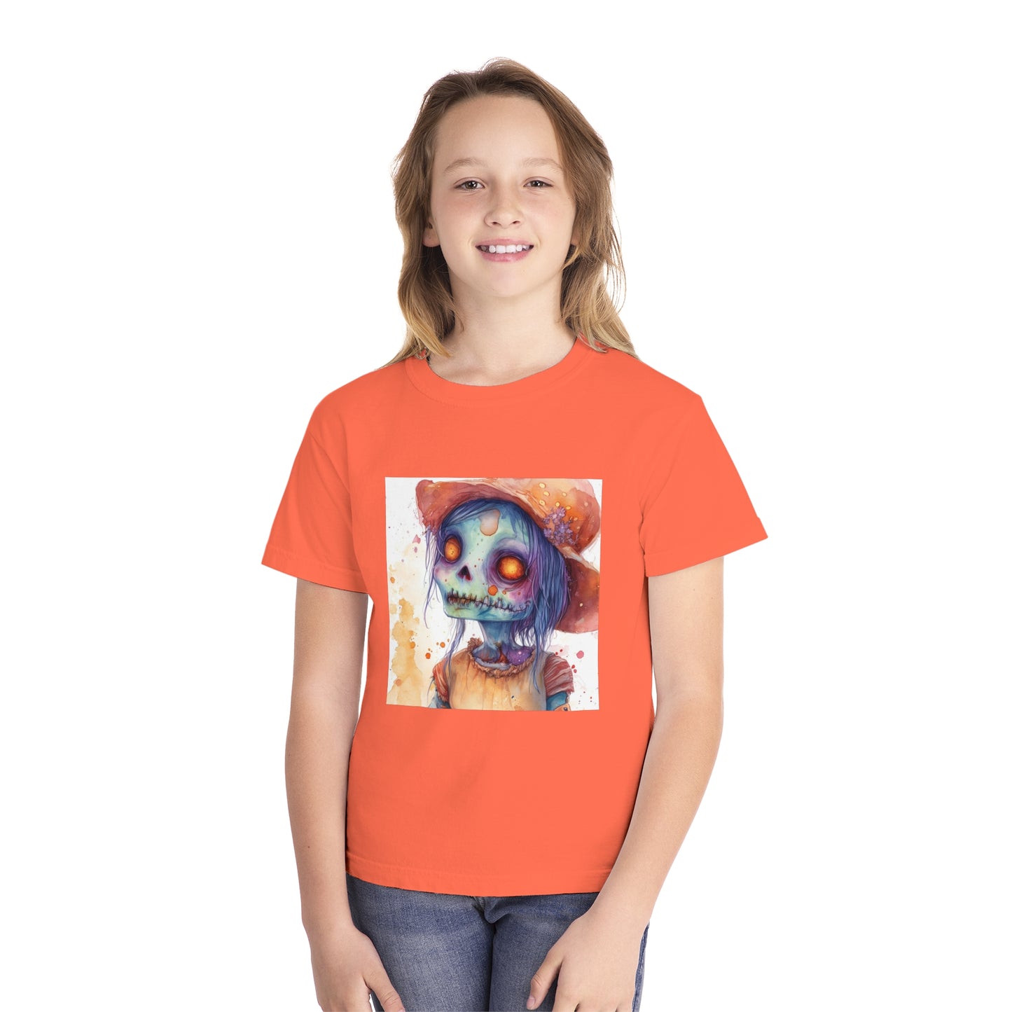 Cute Zombie Youth Midweight Tee