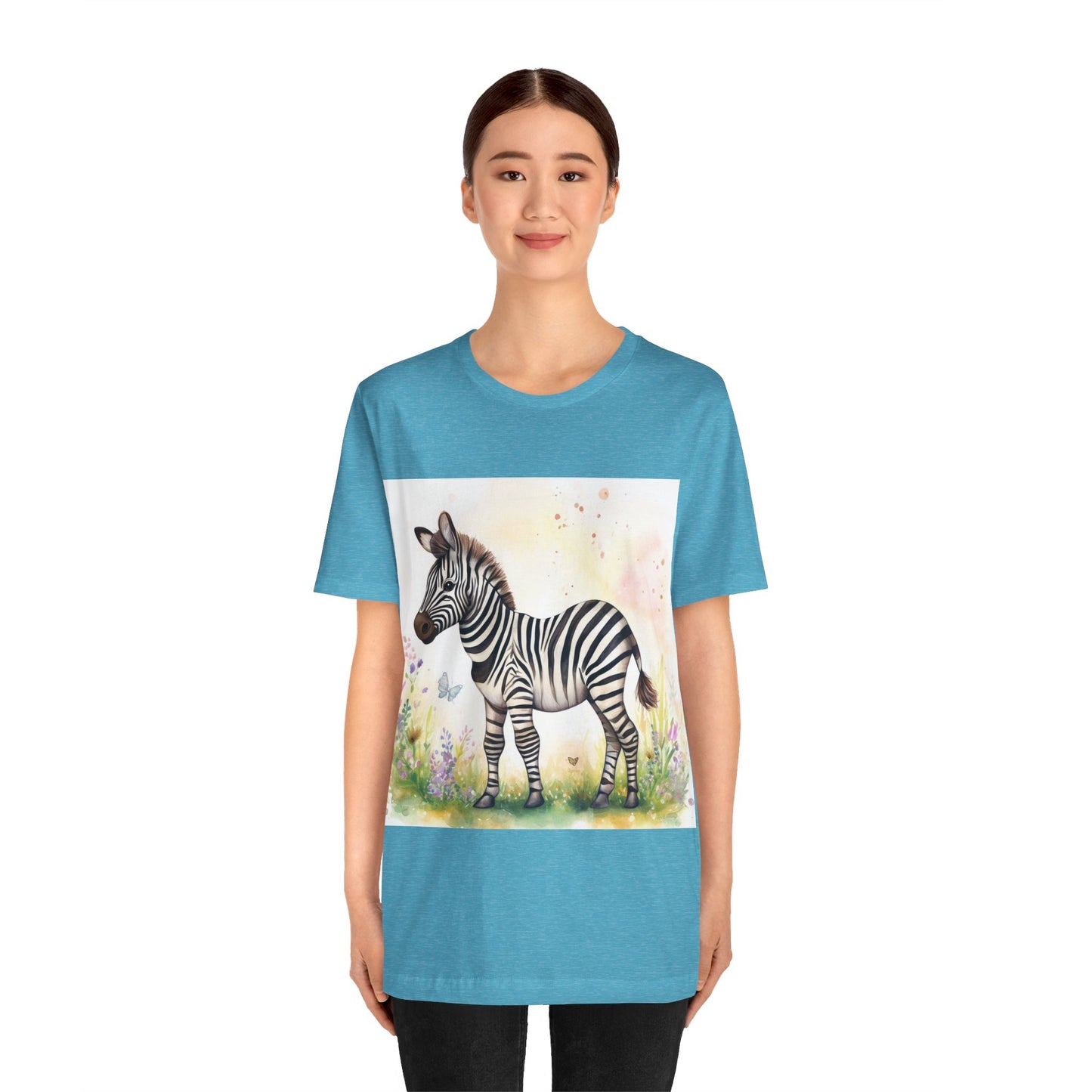 Baby Zebra Unisex Jersey Short Sleeve Tee