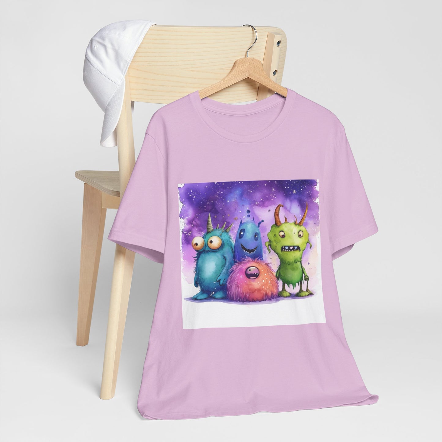 Cartoon Movie Monsters Unisex Jersey Short Sleeve Tee