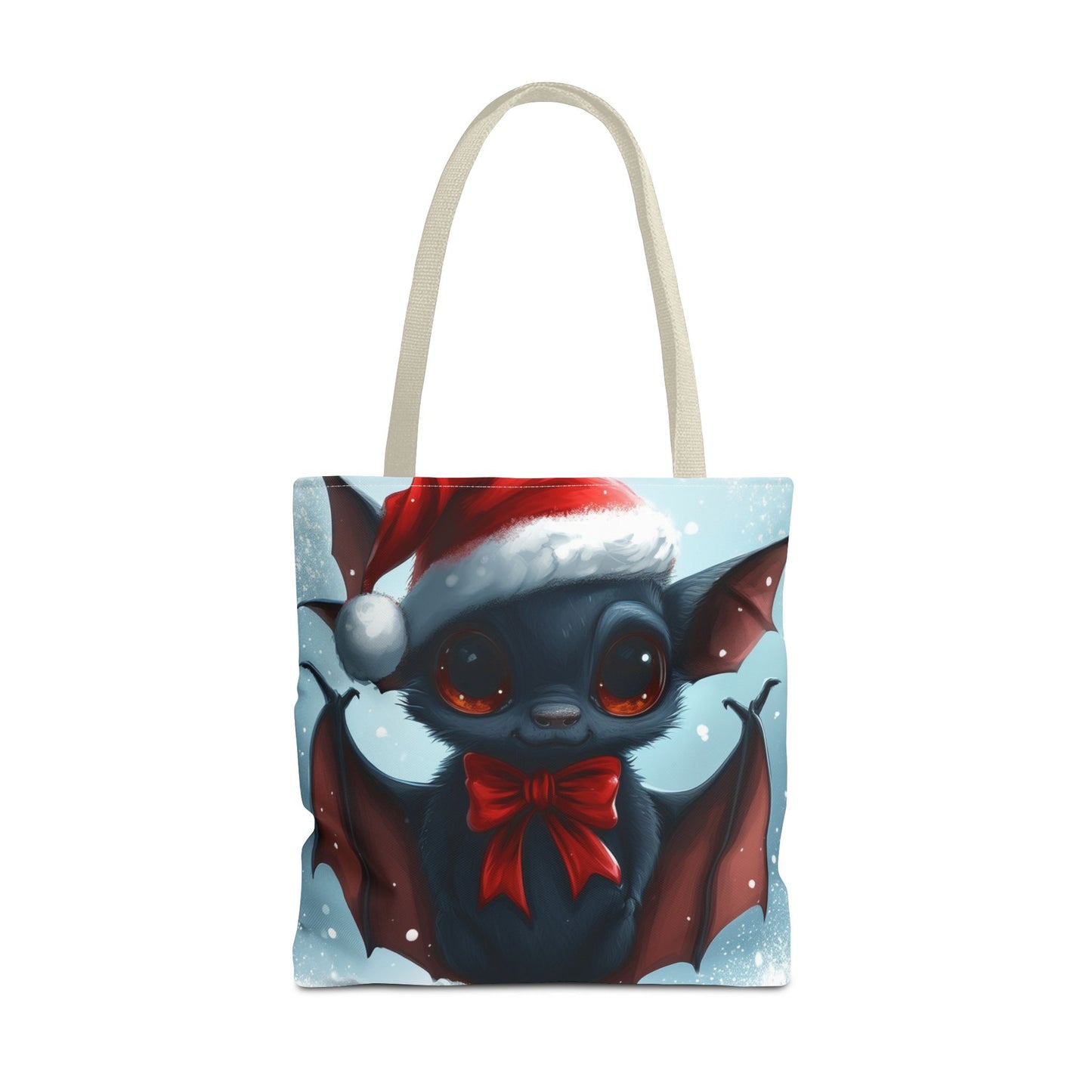 Cute Festive Bat Tote Bag (AOP)