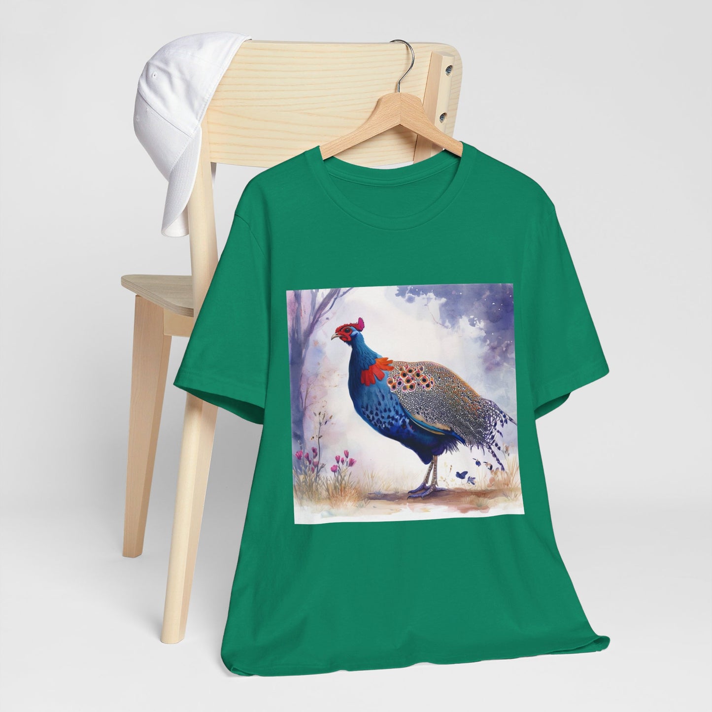 Cute Guinea Fowl Unisex Jersey Short Sleeve Tee