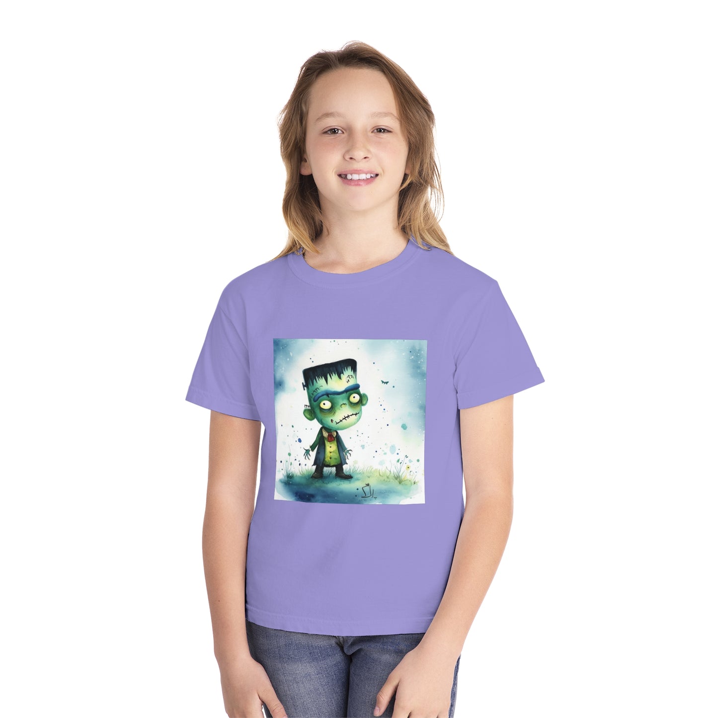 Cute Frankenstein Youth Midweight Tee