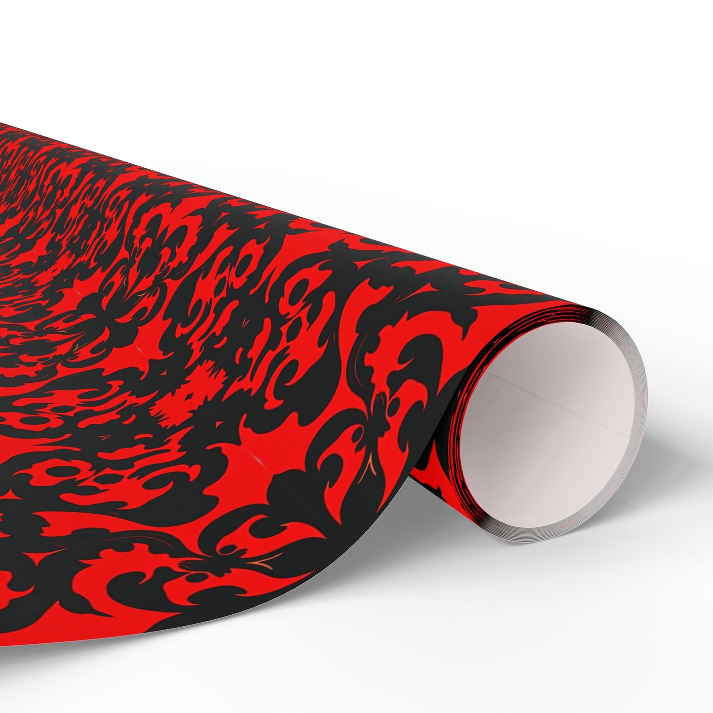 Black and Red Elegant Pattern Wrapping Papers