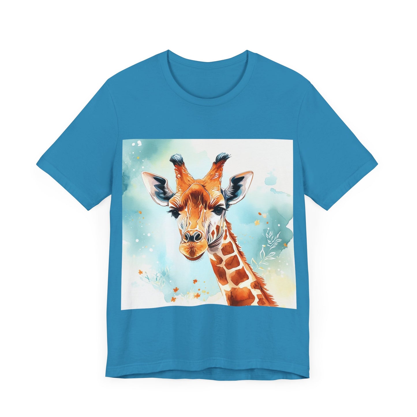 Cute Giraffe Unisex Jersey Short Sleeve Tee