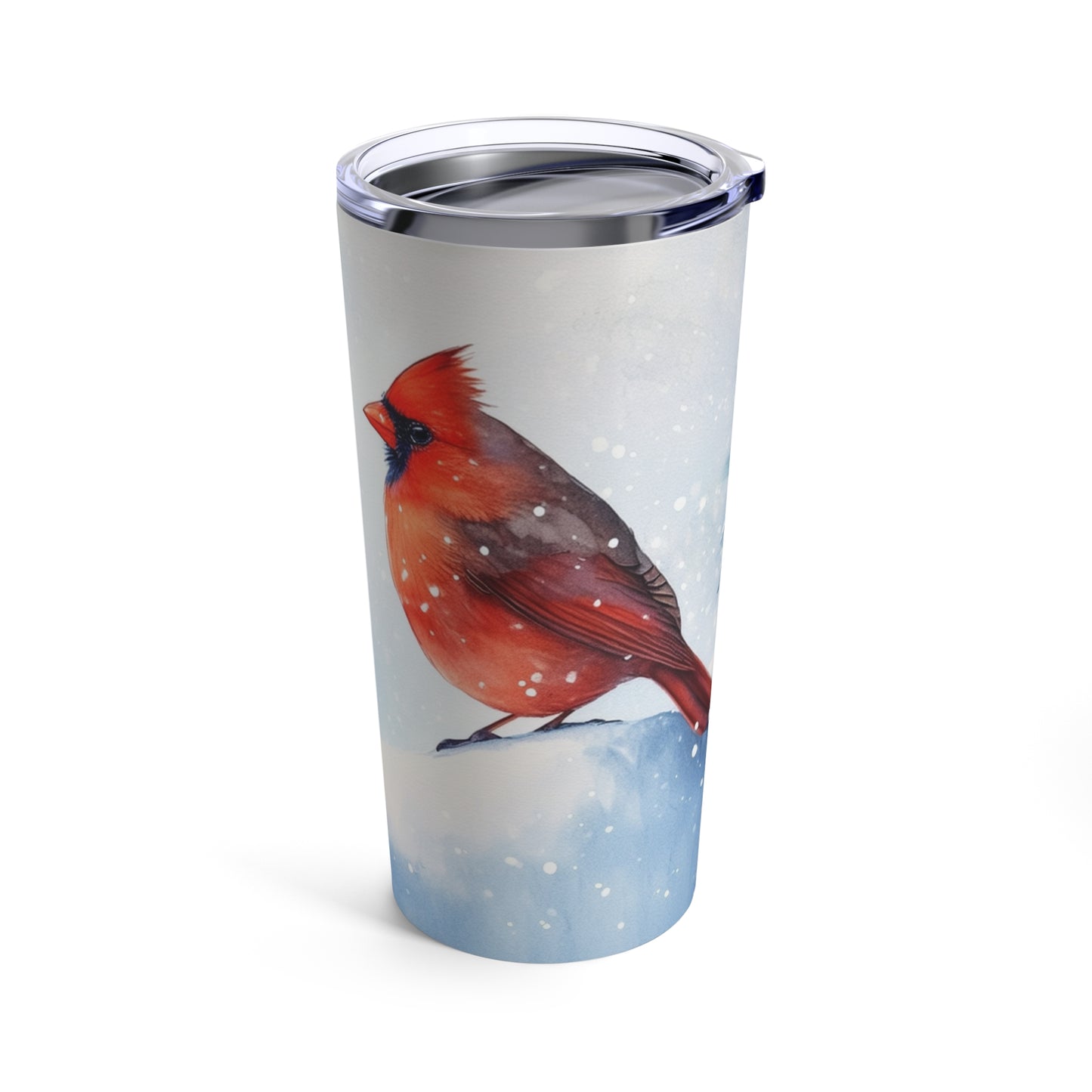 Cardinals in the Snow Tumbler 20oz