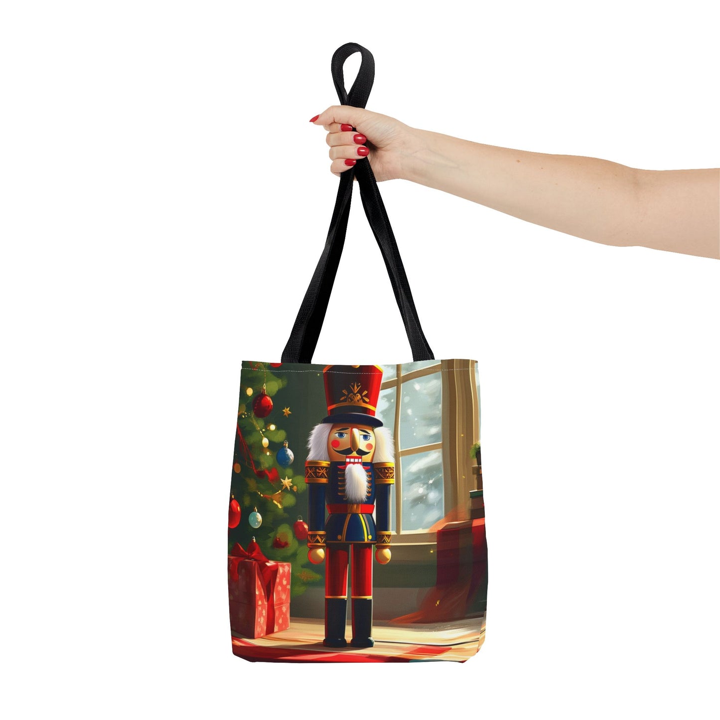 Holiday Nutcracker Tote Bag (AOP)