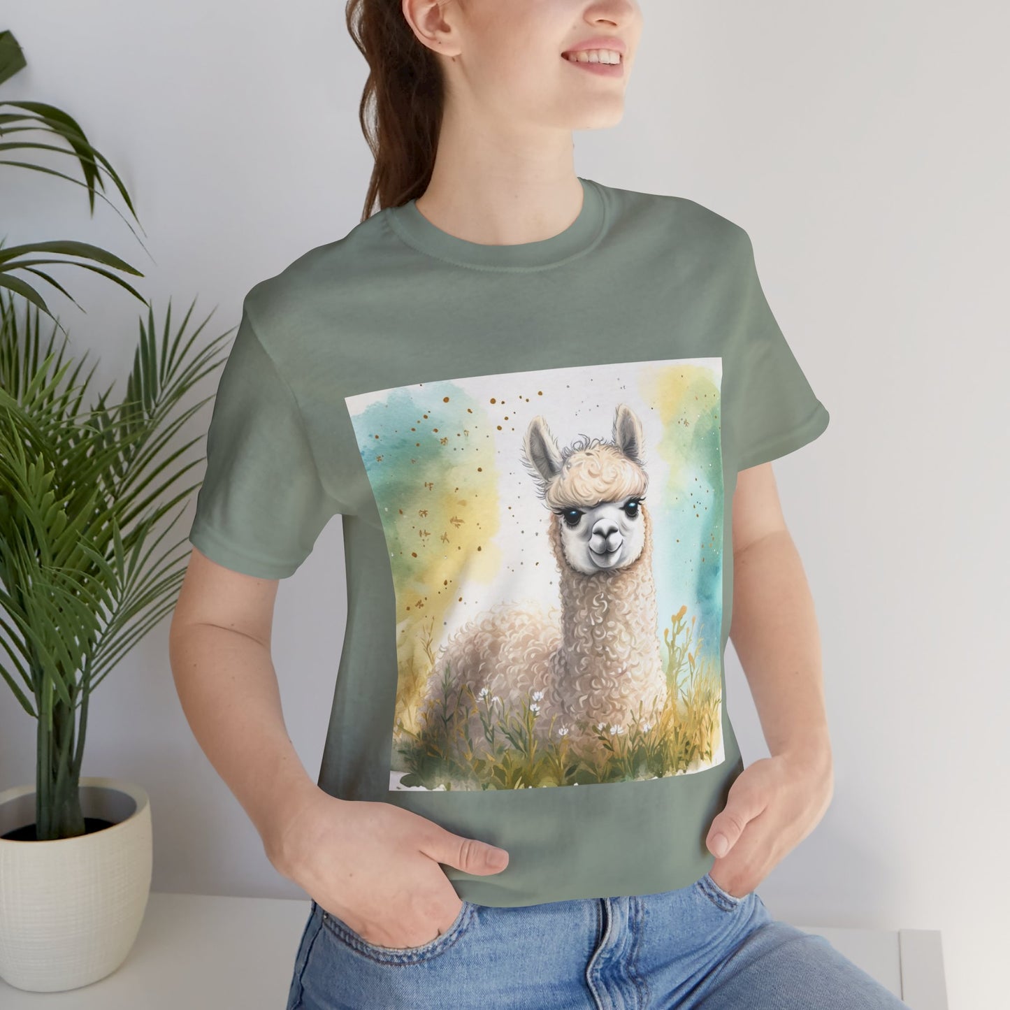 Alpaca Unisex Jersey Short Sleeve Tee