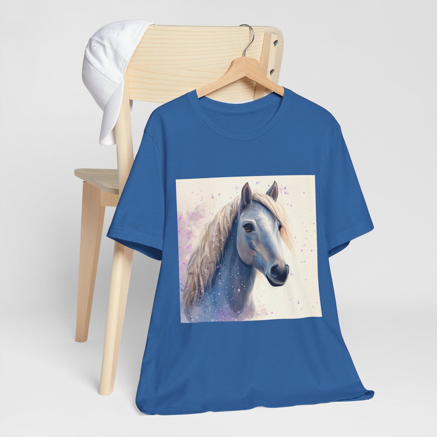 Baby White Horse Unisex Jersey Short Sleeve Tee