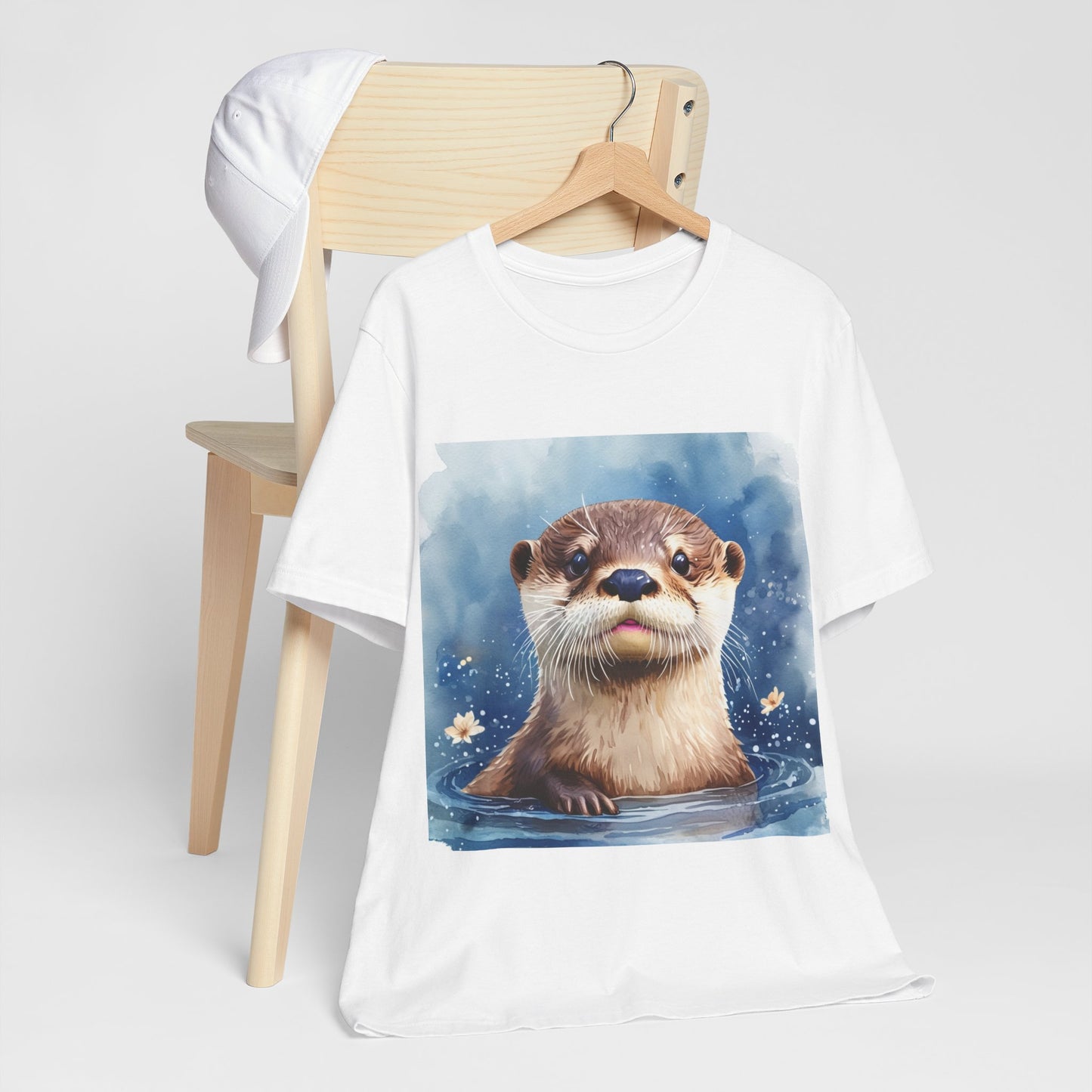 Cute Otter Unisex Jersey Short Sleeve Tee