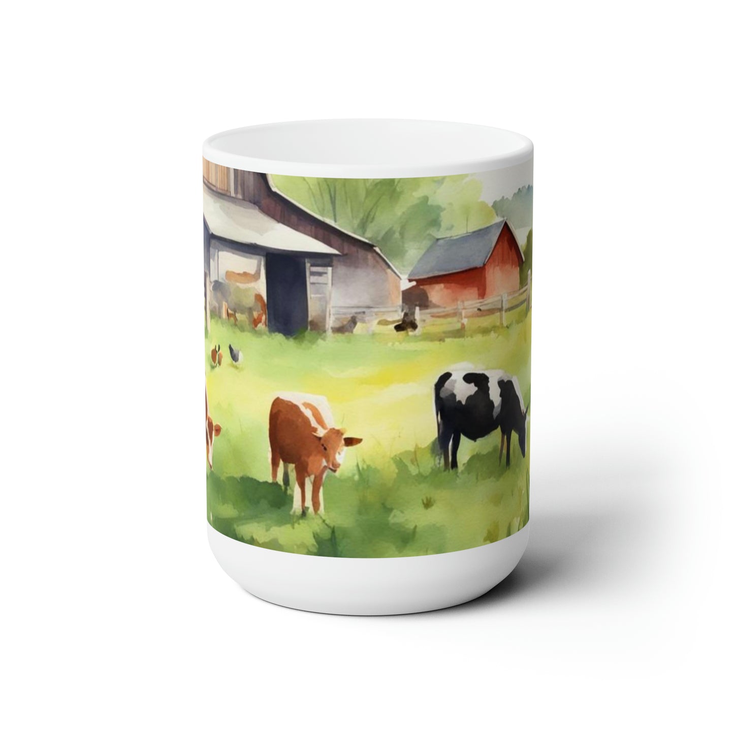 Barnyard Ceramic Mug 15oz