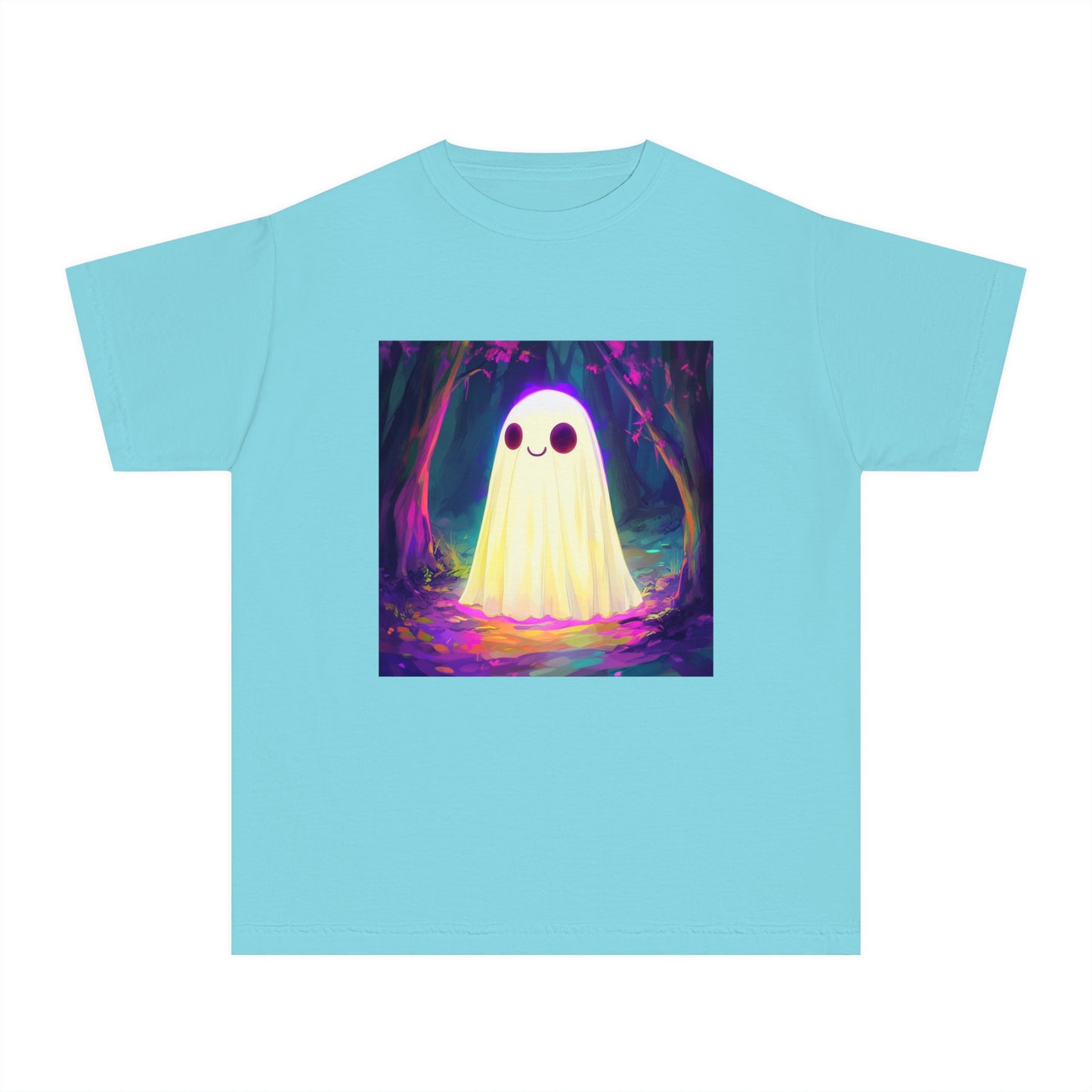 Cute Neon Ghost Youth Midweight Tee