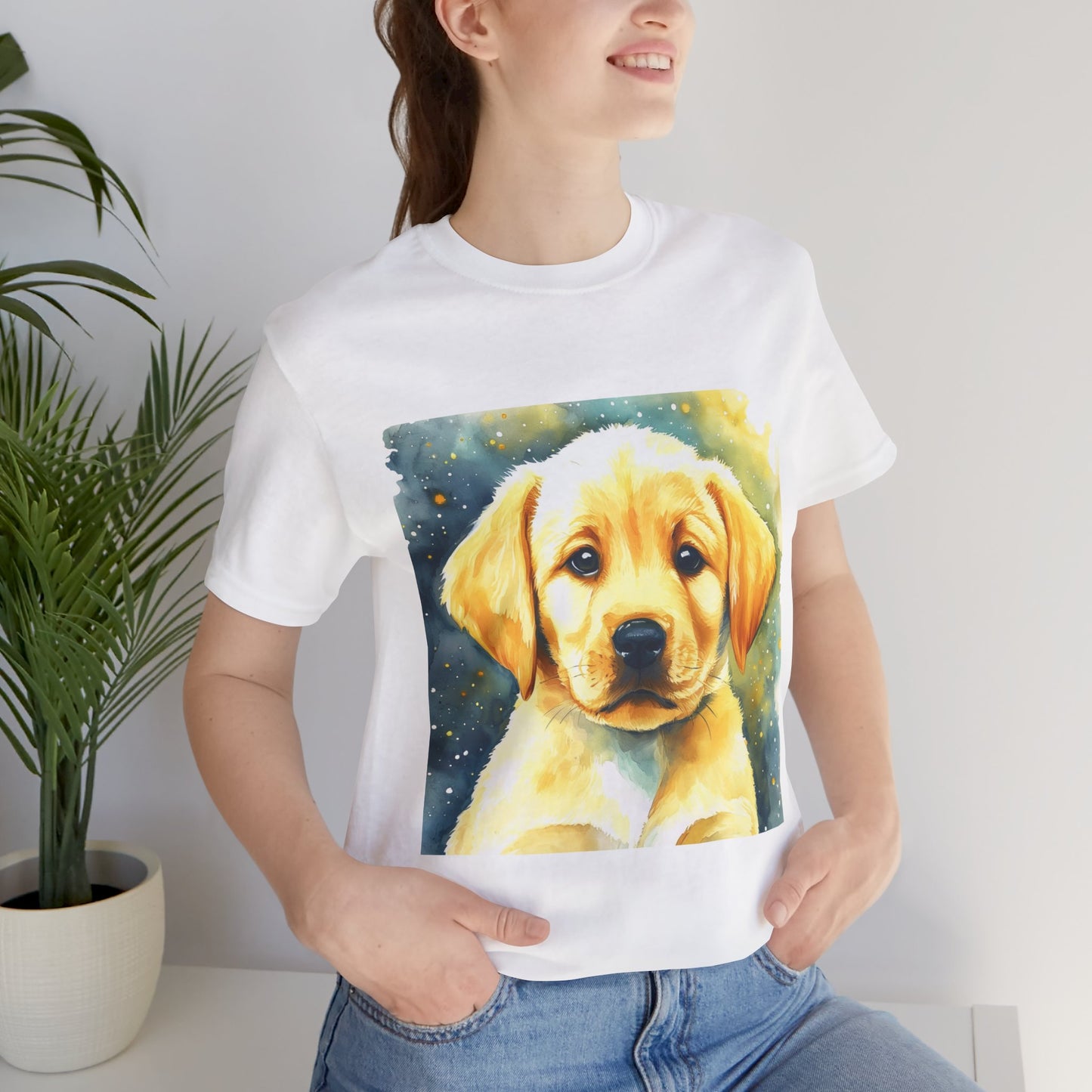 Yellow Lab Unisex Jersey Short Sleeve Tee