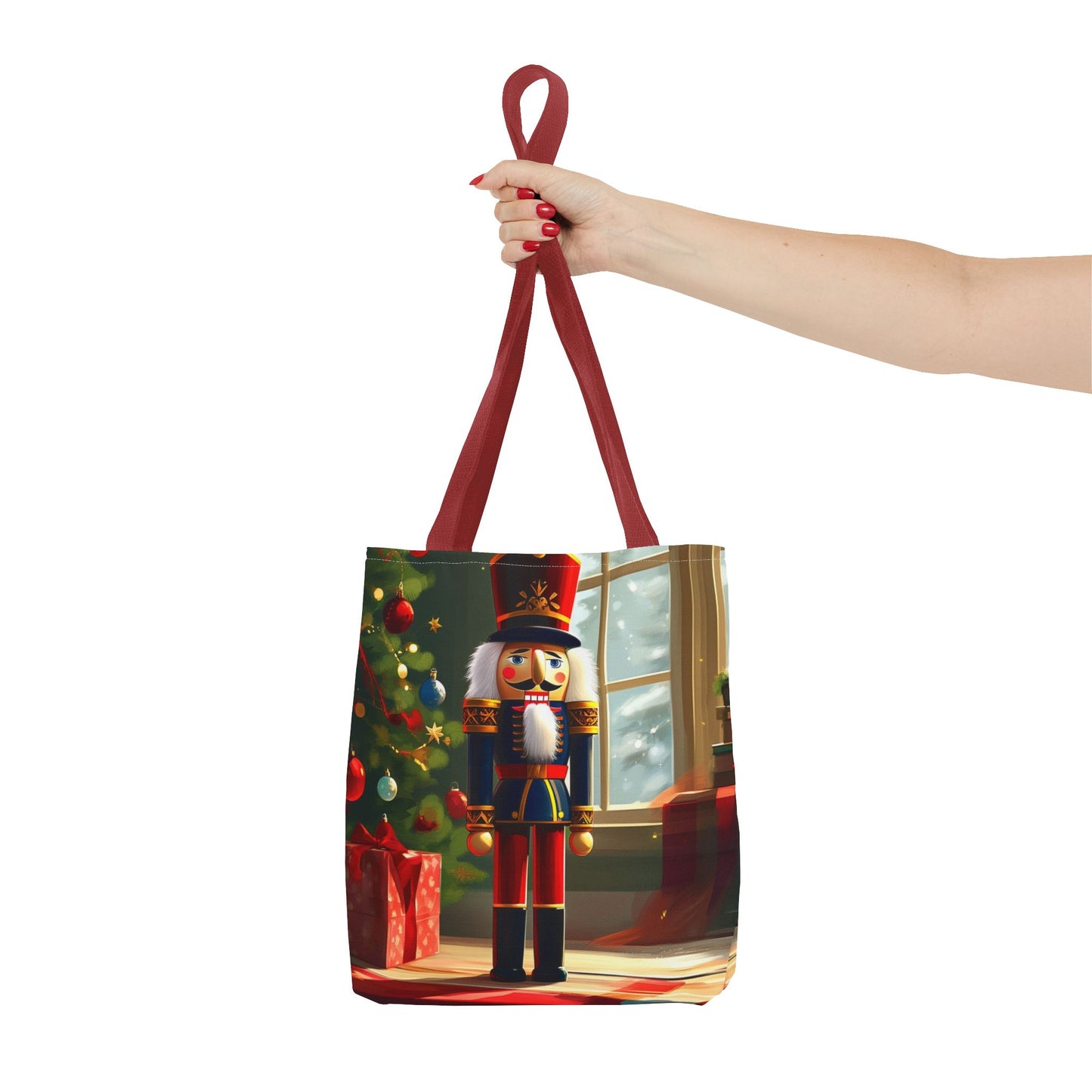 Holiday Nutcracker Tote Bag (AOP)