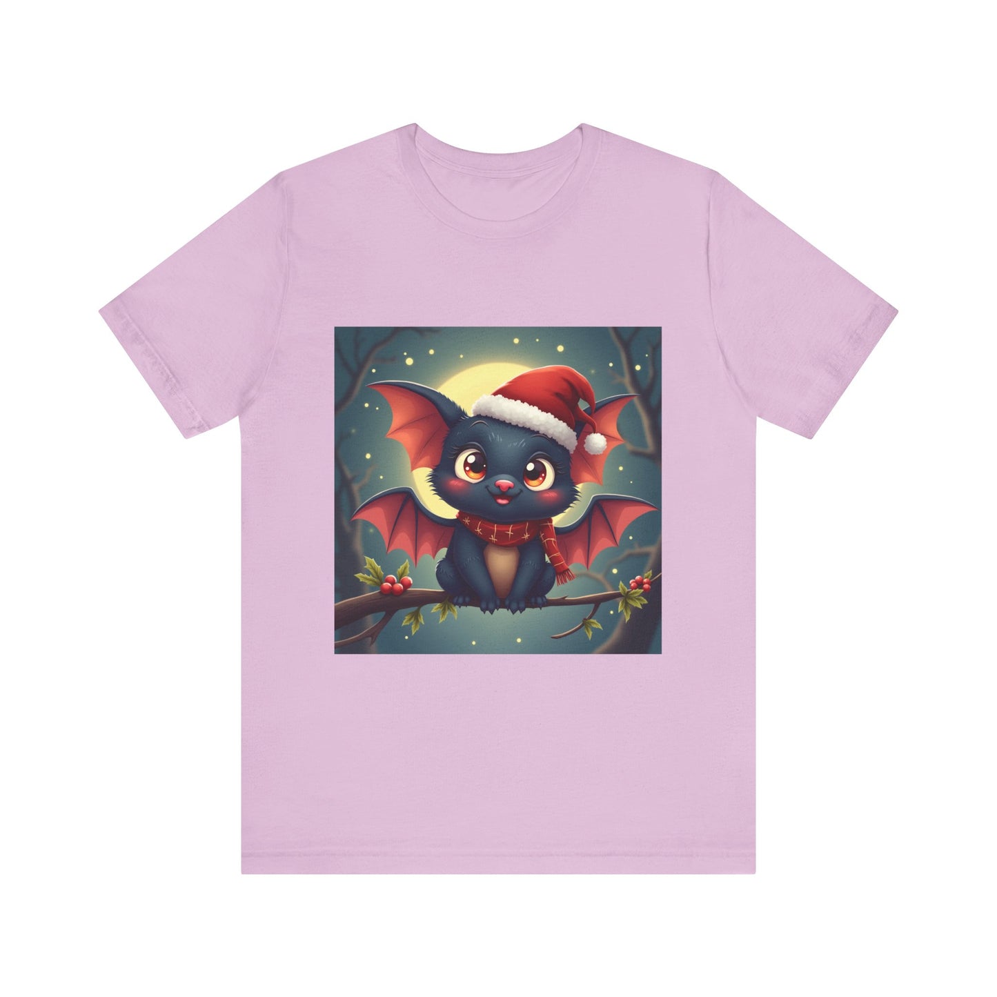 Cute Holidays Bat Unisex Jersey Tee