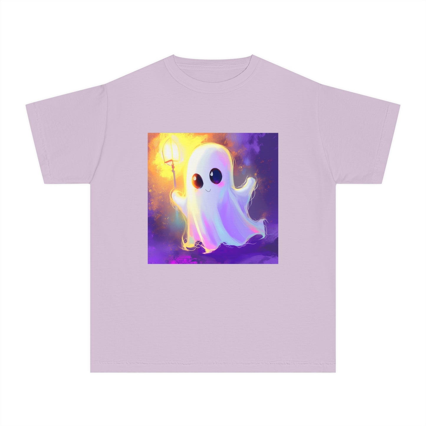 Cute Cartoon Ghost Youth Midweight Tee