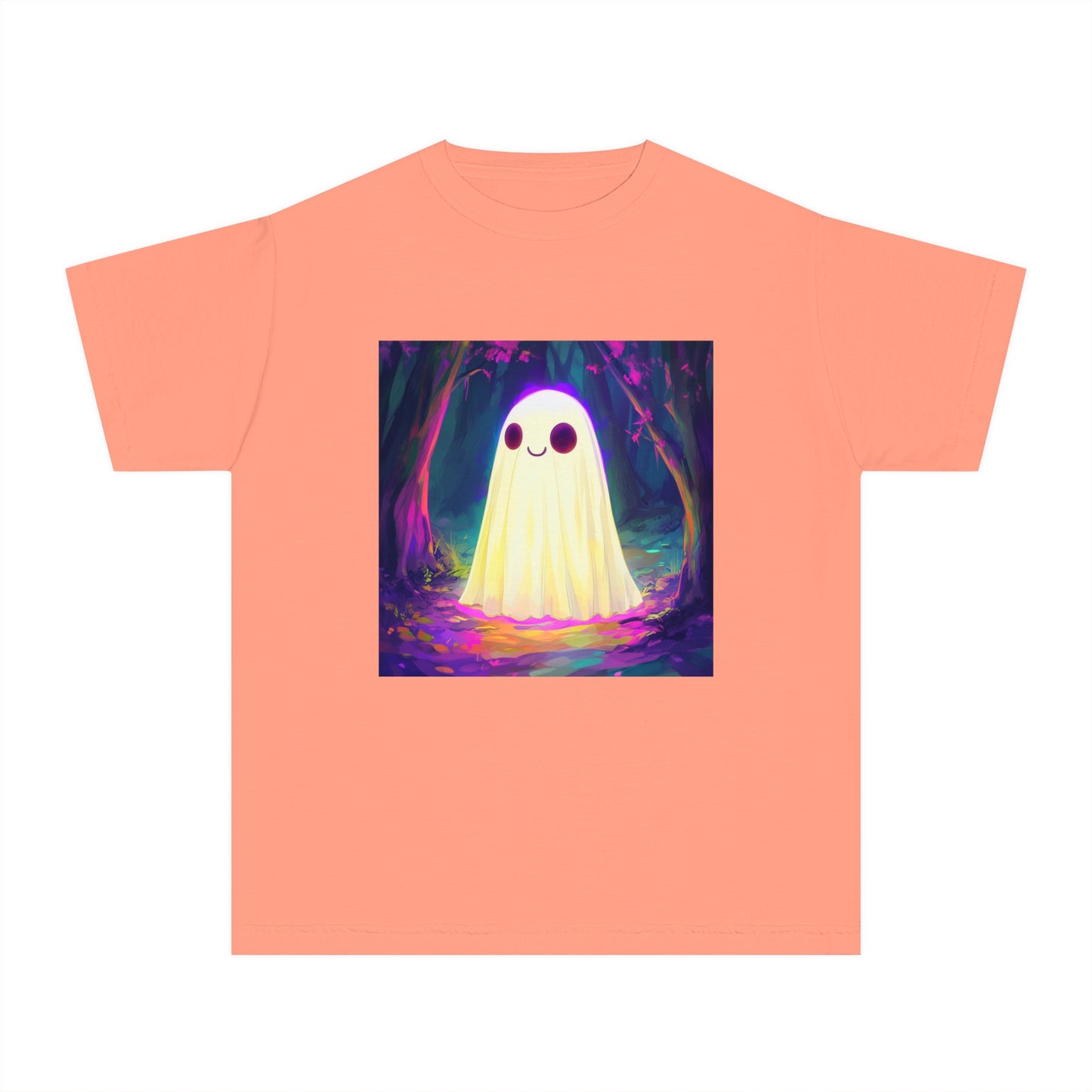 Cute Neon Ghost Youth Midweight Tee