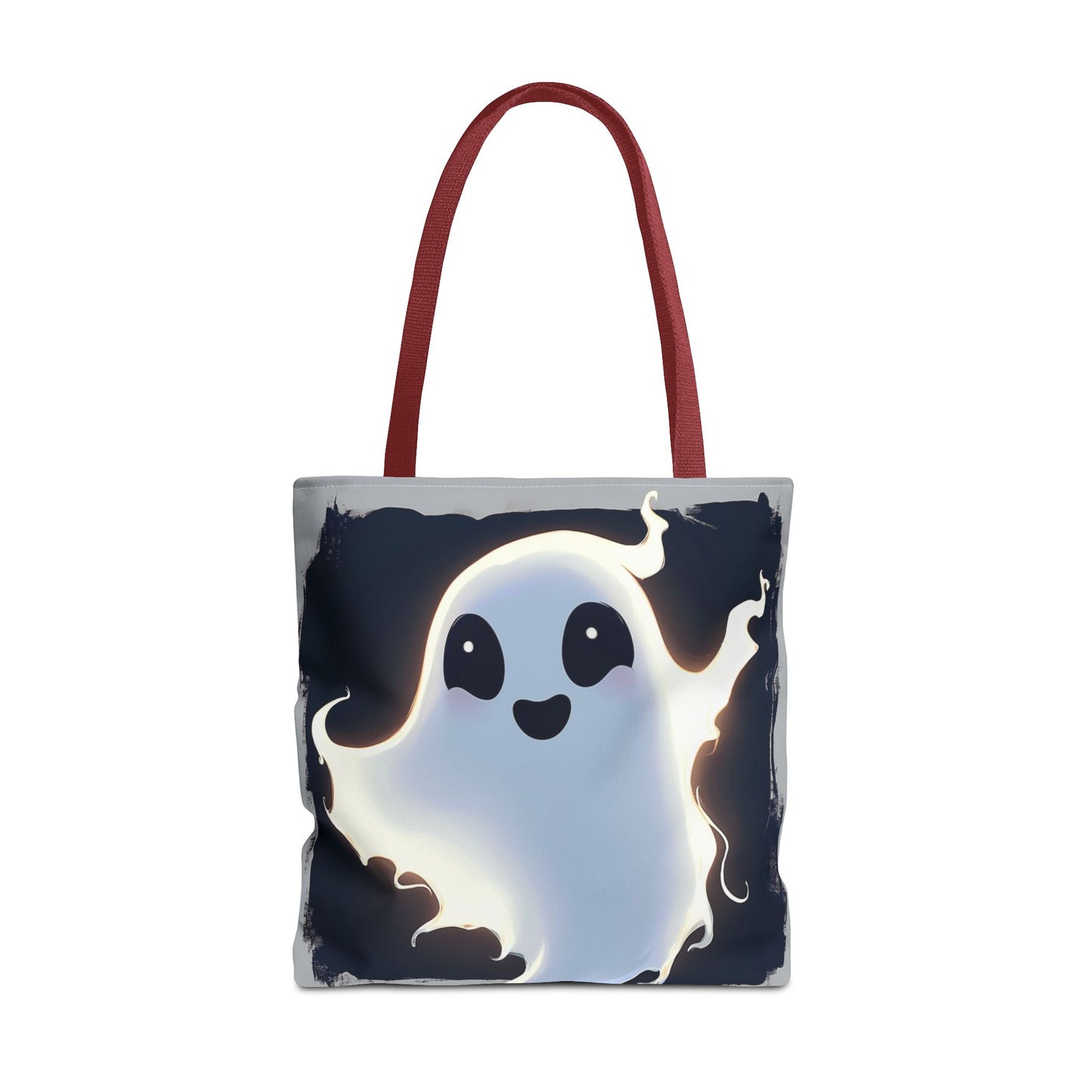 Cute Happy Ghost Tote Bag (AOP)