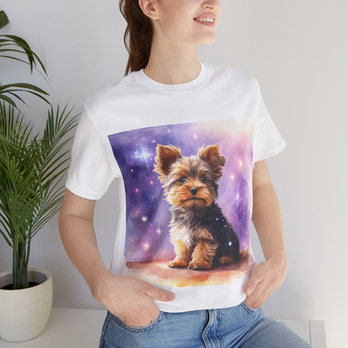 Yorkie Unisex Jersey Short Sleeve Tee