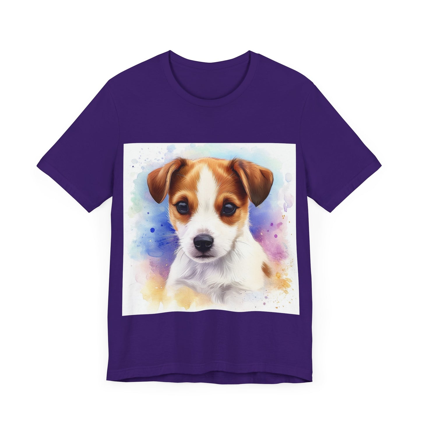 Cute Jack Russell Unisex Jersey Short Sleeve Tee