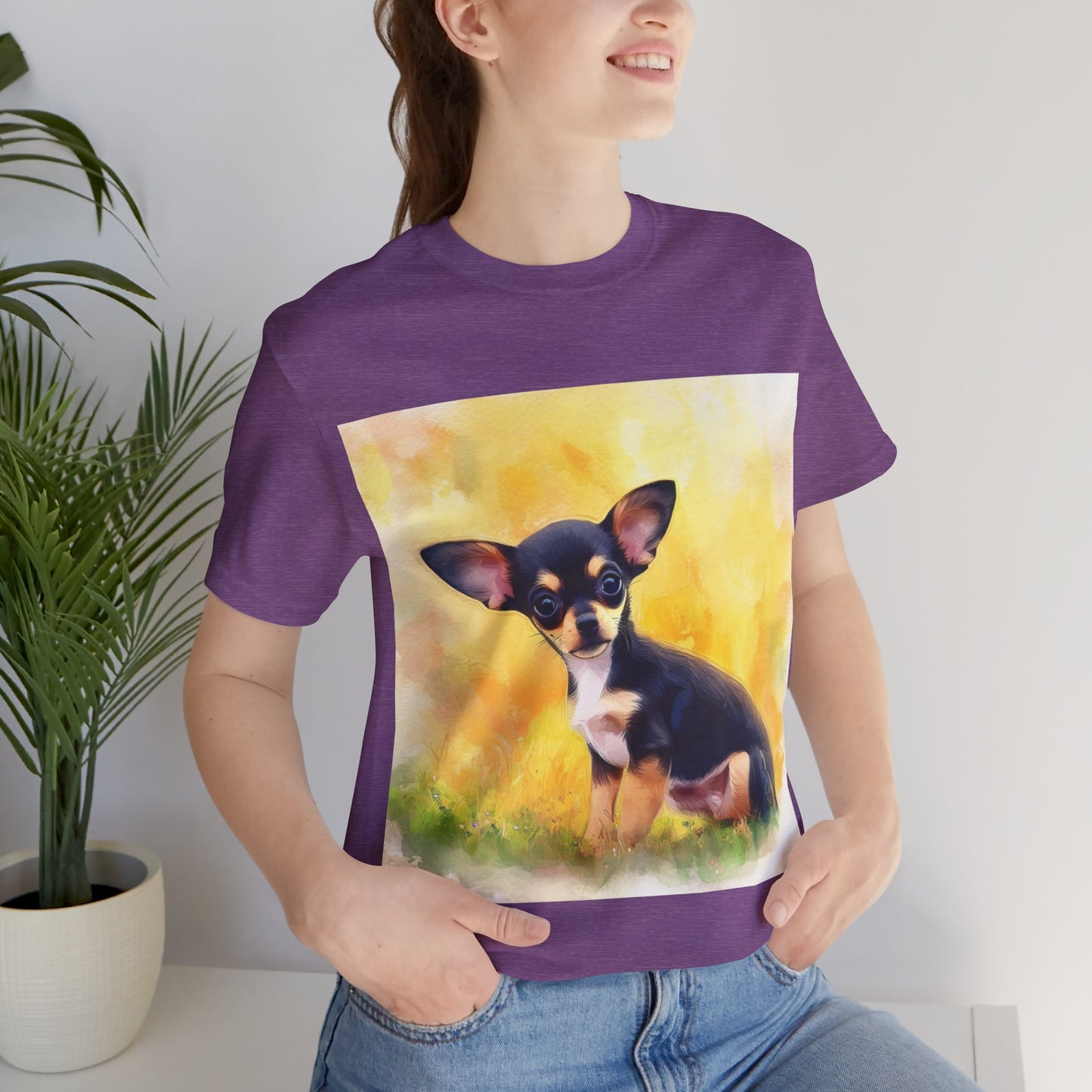 Chihuahua Unisex Jersey Short Sleeve Tee