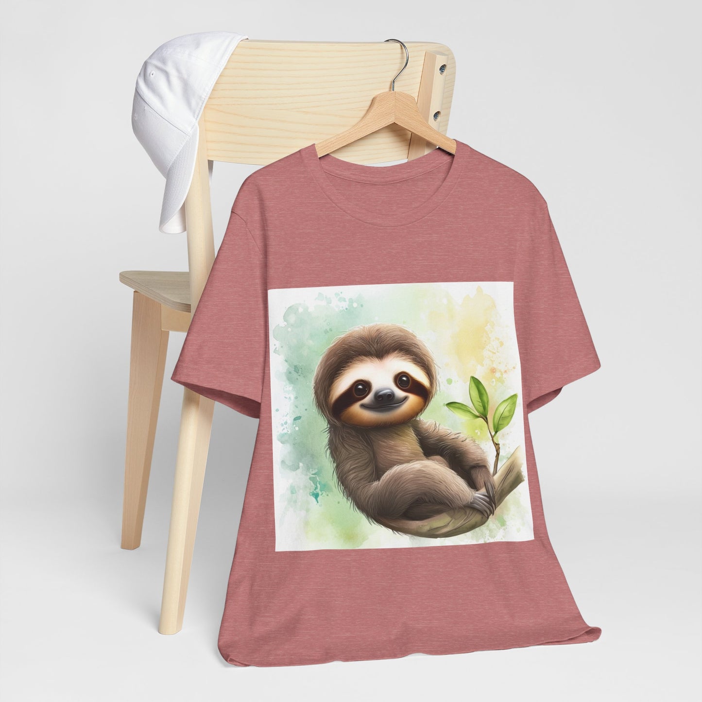 Cute Sloth Unisex Jersey Short Sleeve Tee