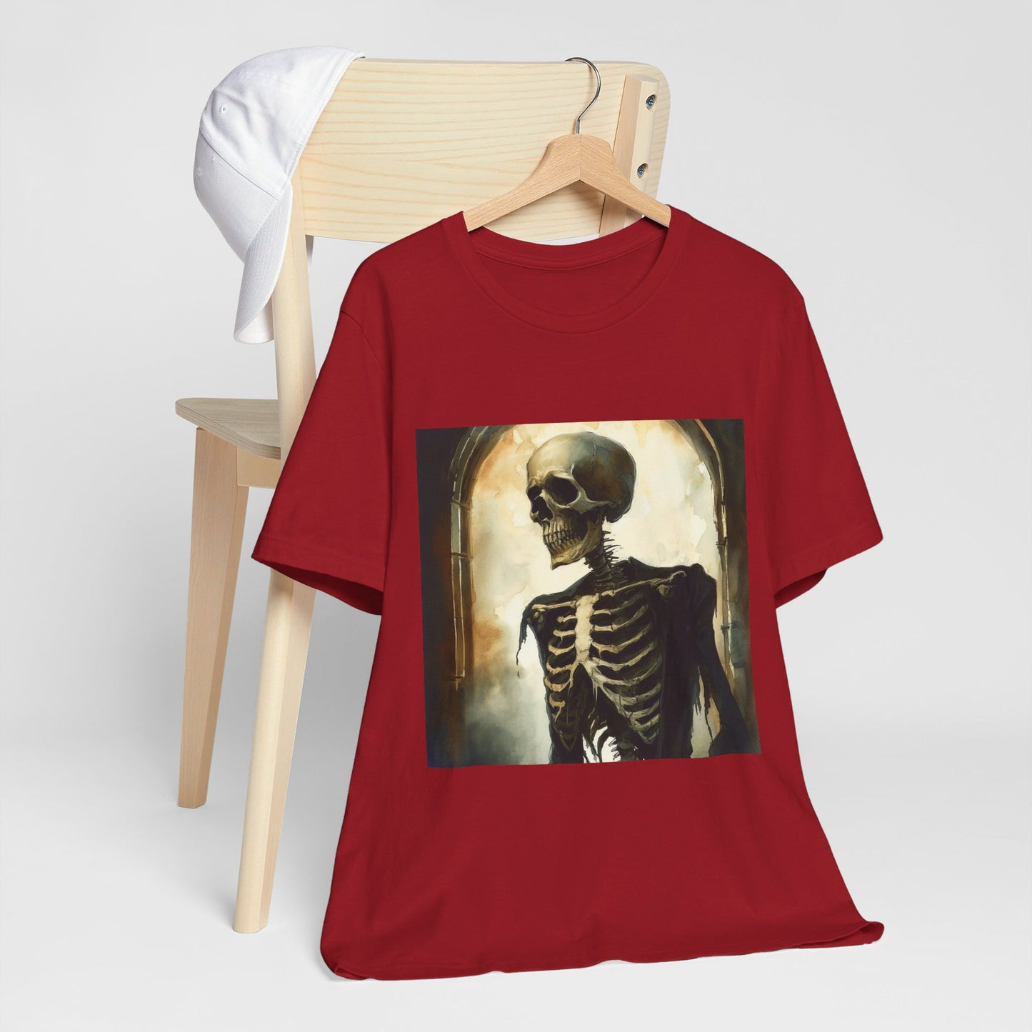 Vintage Skeleton Unisex Jersey Short Sleeve Tee