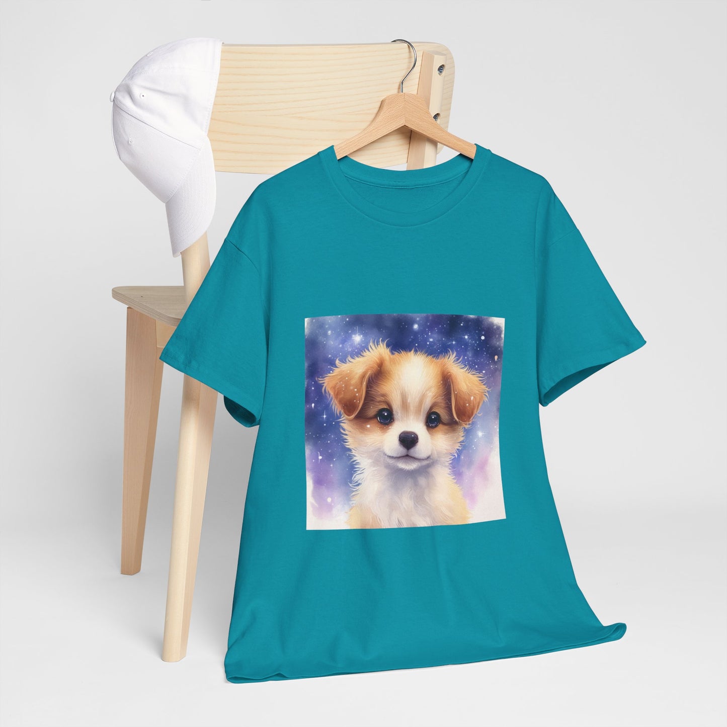 Basenji Puppy Unisex Heavy Cotton Tee