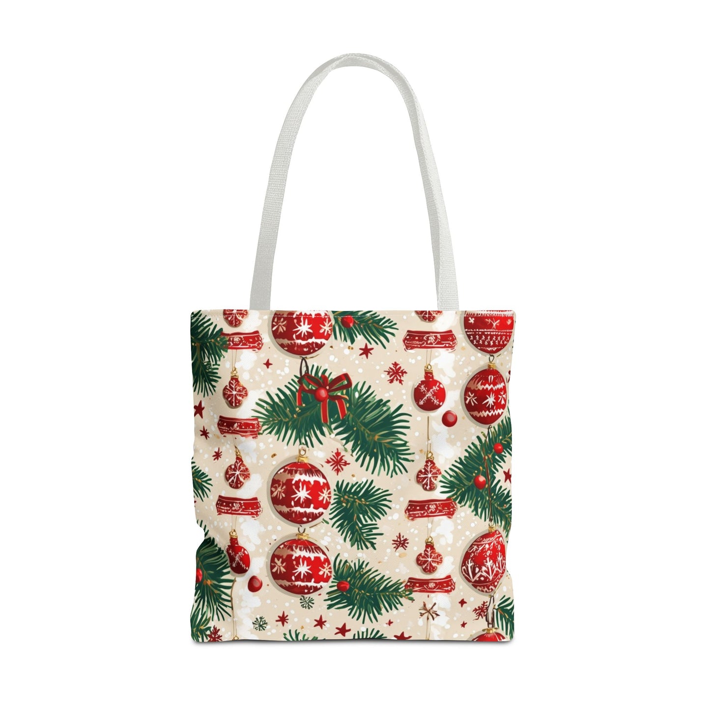 Garland Ornament Pattern Tote Bag (AOP)