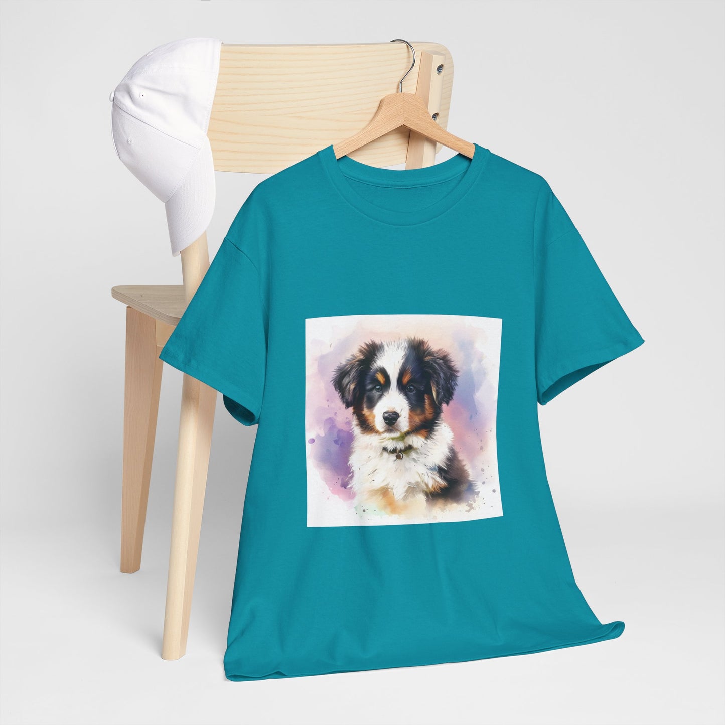 Australian Shephard Unisex Heavy Cotton Tee