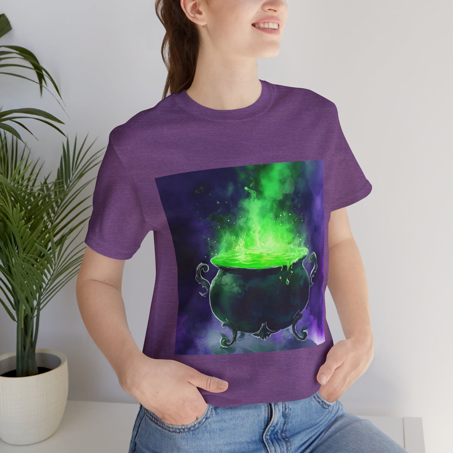 Foaming Cauldron Unisex Jersey Short Sleeve Tee