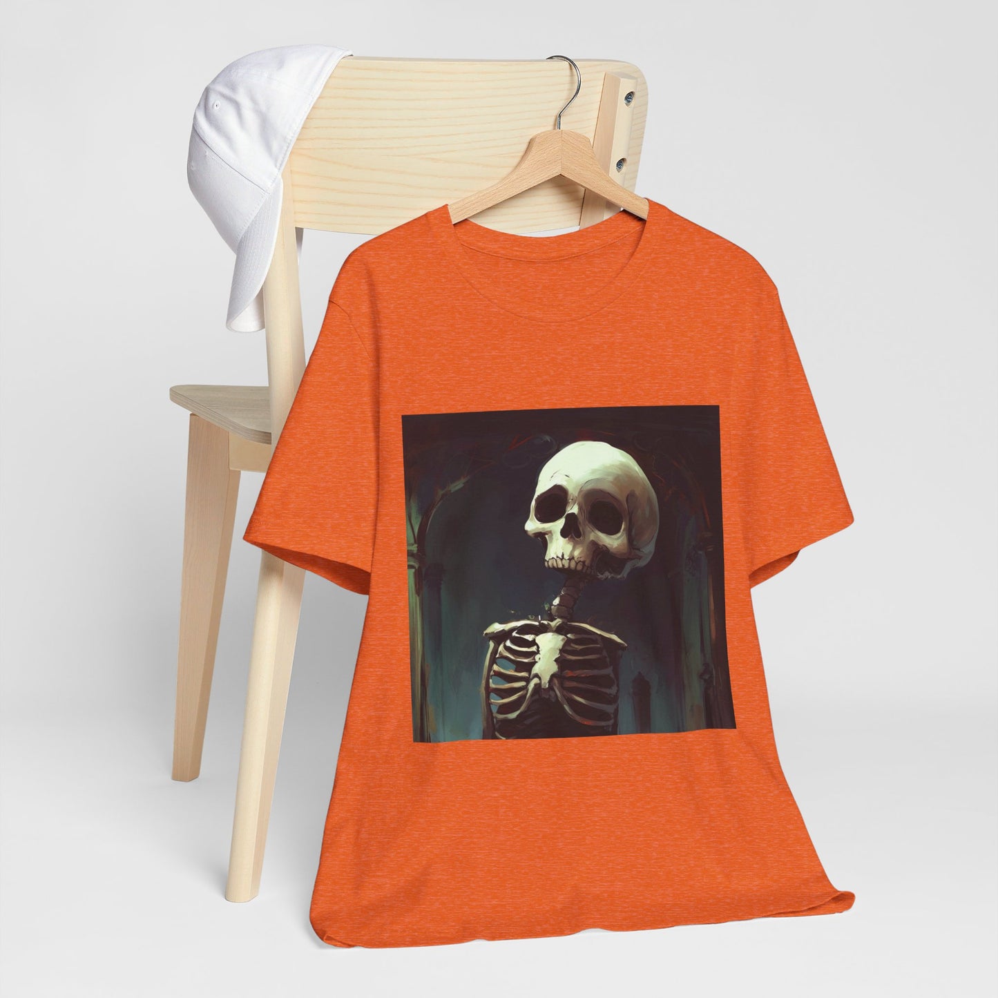 Scary Skeleton Unisex Jersey Short Sleeve Tee