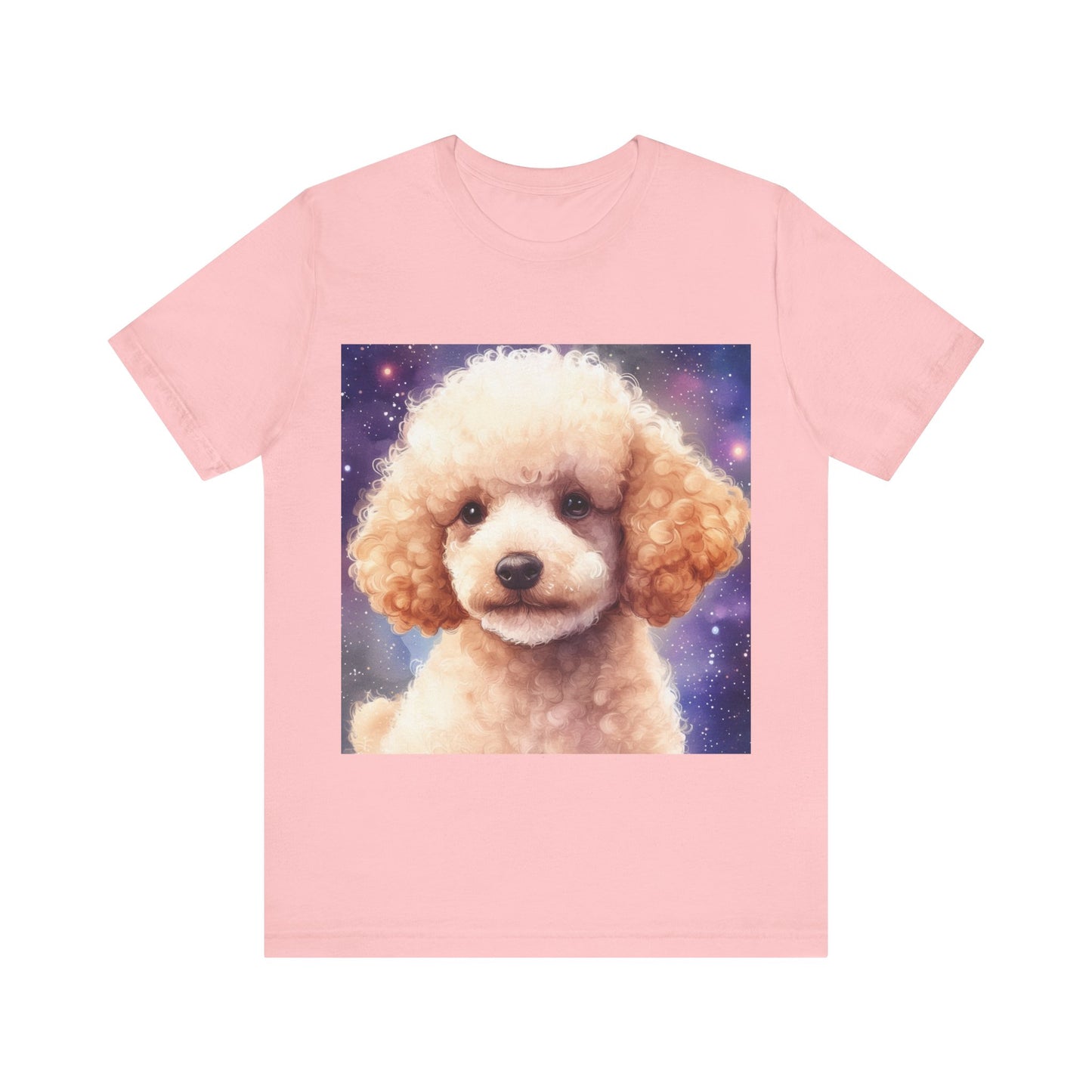 Fluffy Poodle Unisex Jersey Short Sleeve Tee