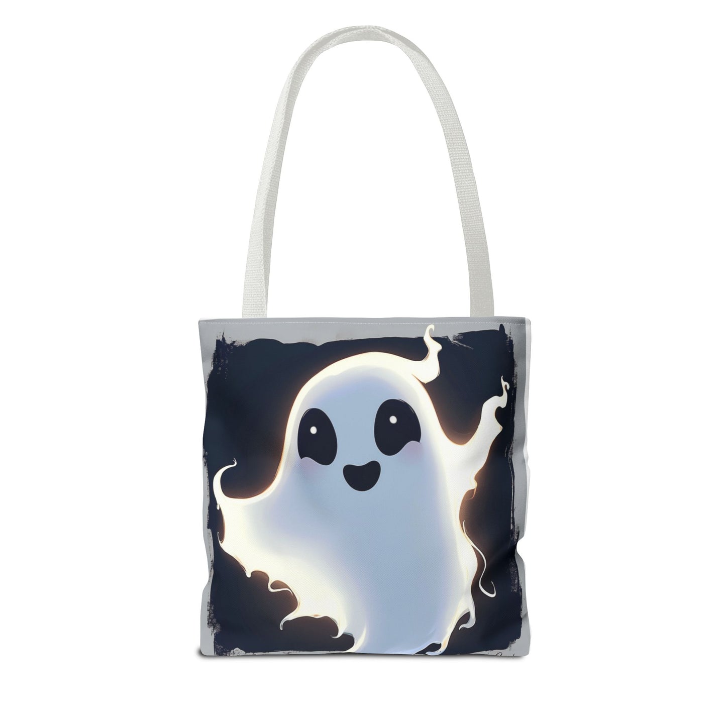 Cute Happy Ghost Tote Bag (AOP)