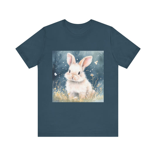 Adorable Bunny Unisex Jersey Short Sleeve Tee