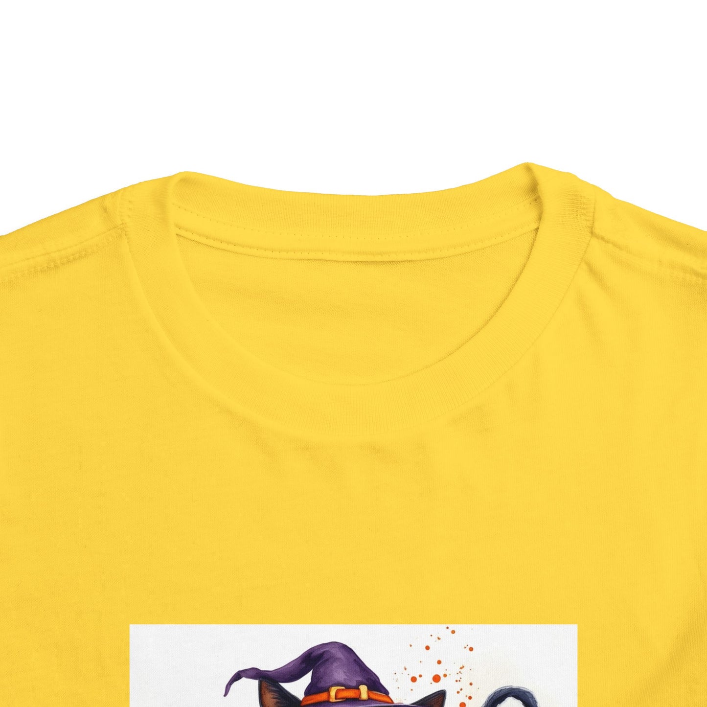 Halloween Cat Toddler Short Sleeve Tee