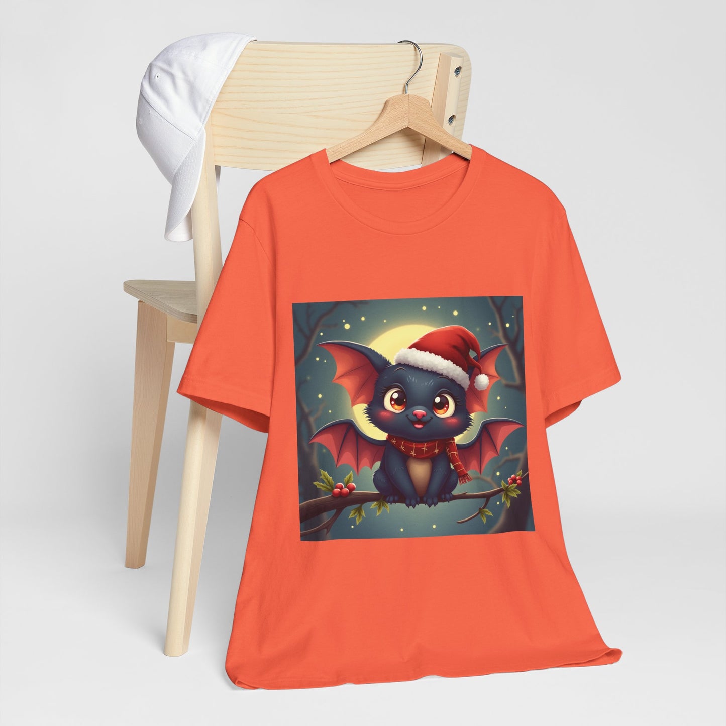 Cute Holidays Bat Unisex Jersey Tee