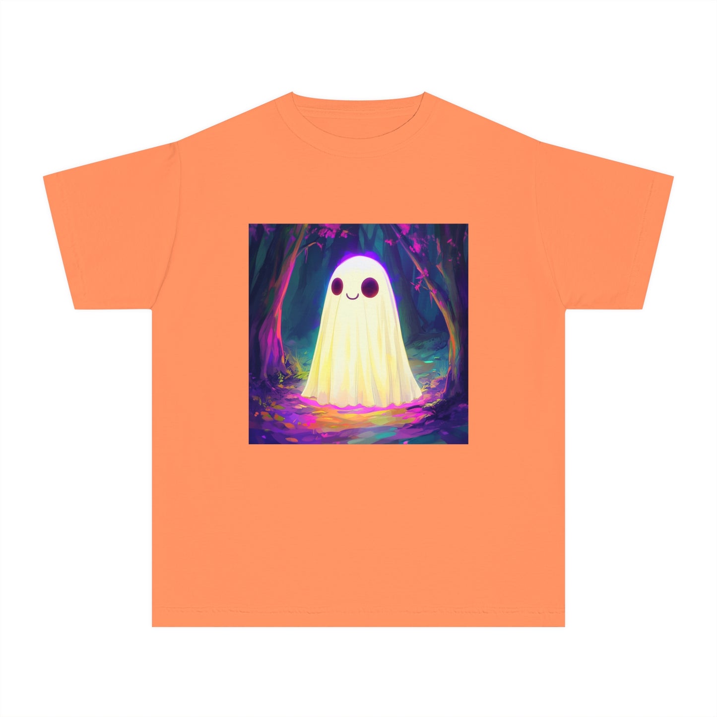 Cute Neon Ghost Youth Midweight Tee