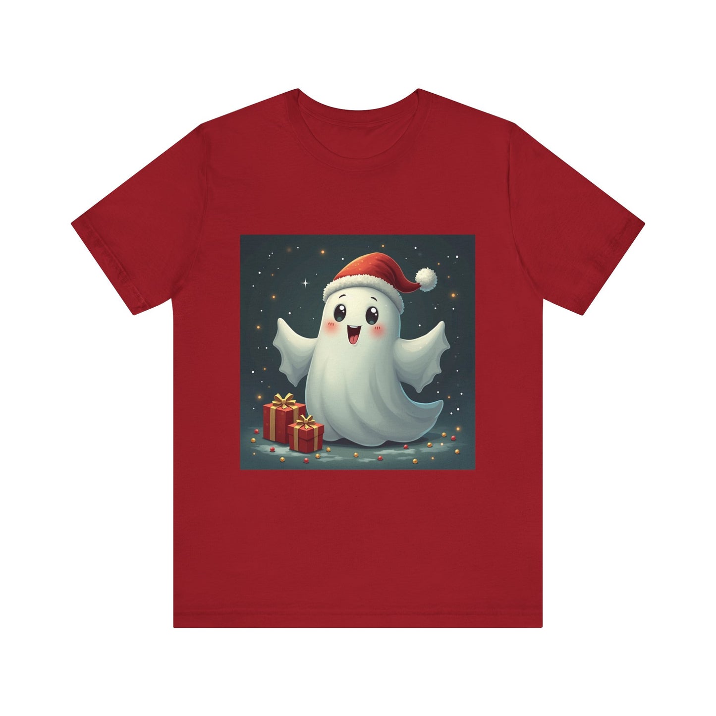 Christmas Presents Ghost Unisex Jersey Tee