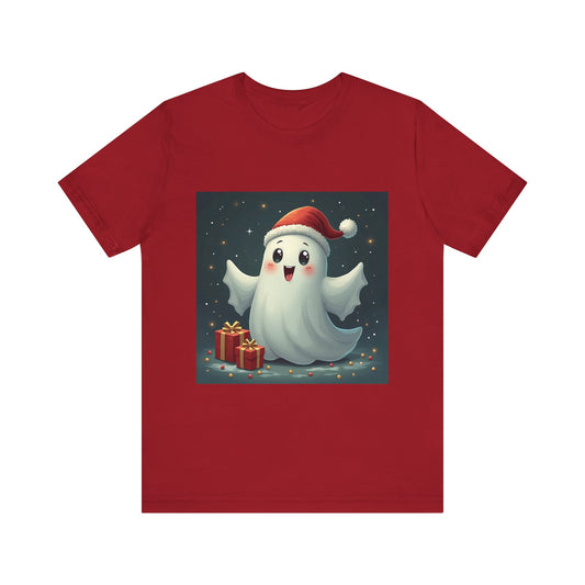 Christmas Presents Ghost Unisex Jersey Tee