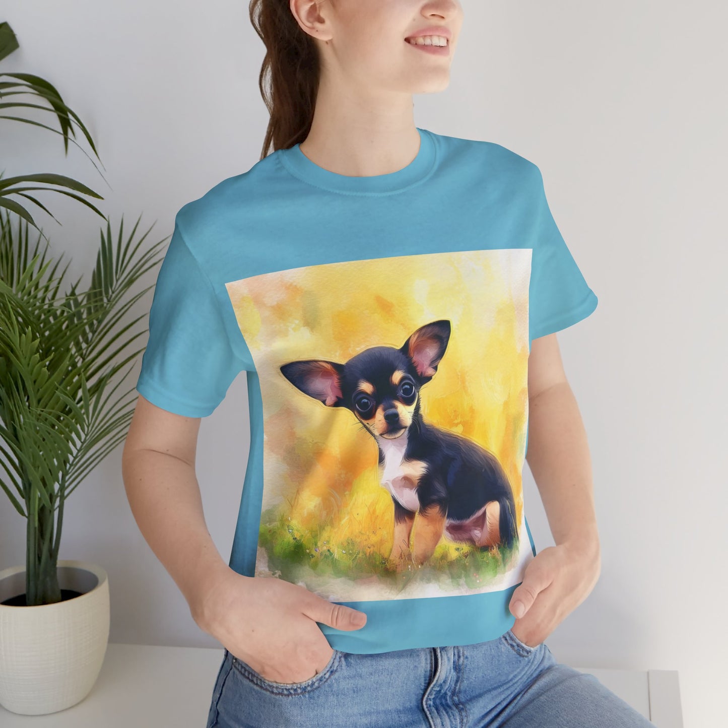 Chihuahua Unisex Jersey Short Sleeve Tee