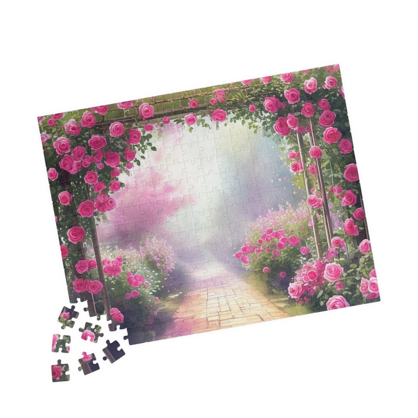 Rose Archway Puzzle (110, 252, 520, 1014-piece)