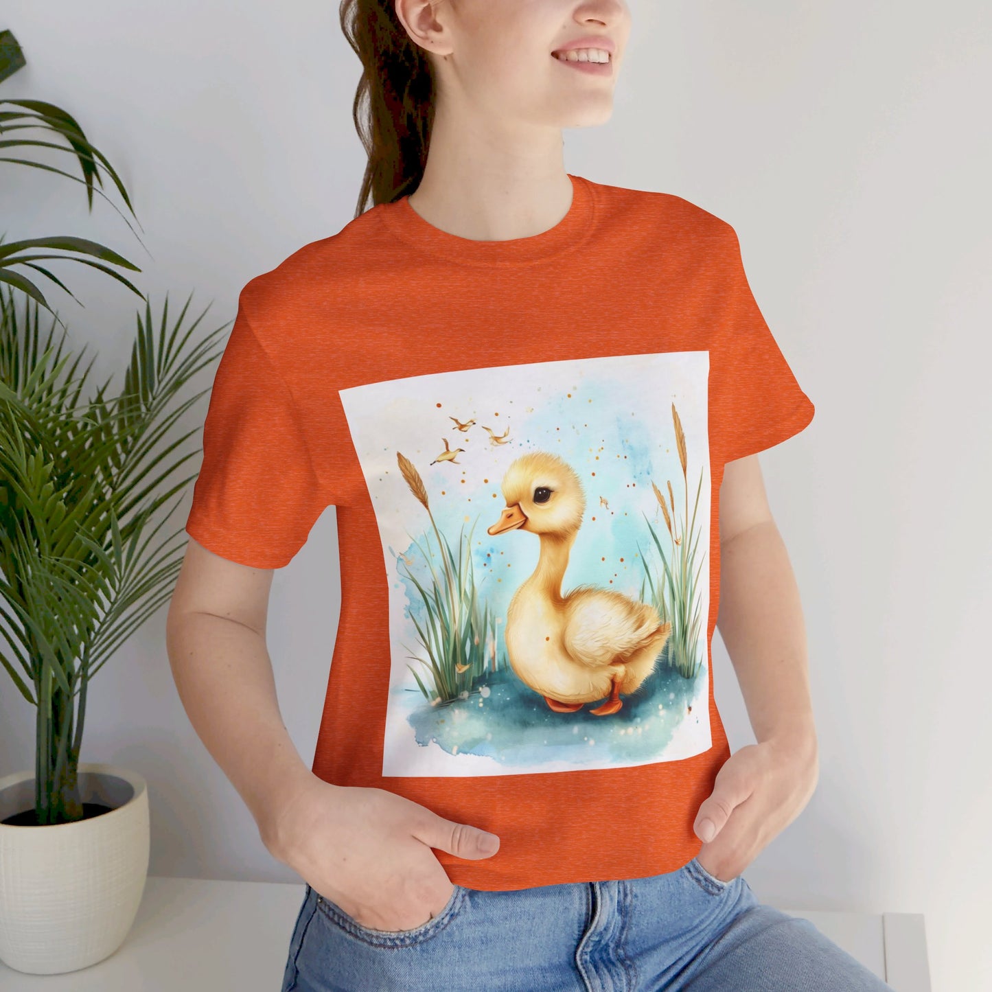 Cute Baby Goose Unisex Jersey Short Sleeve Tee