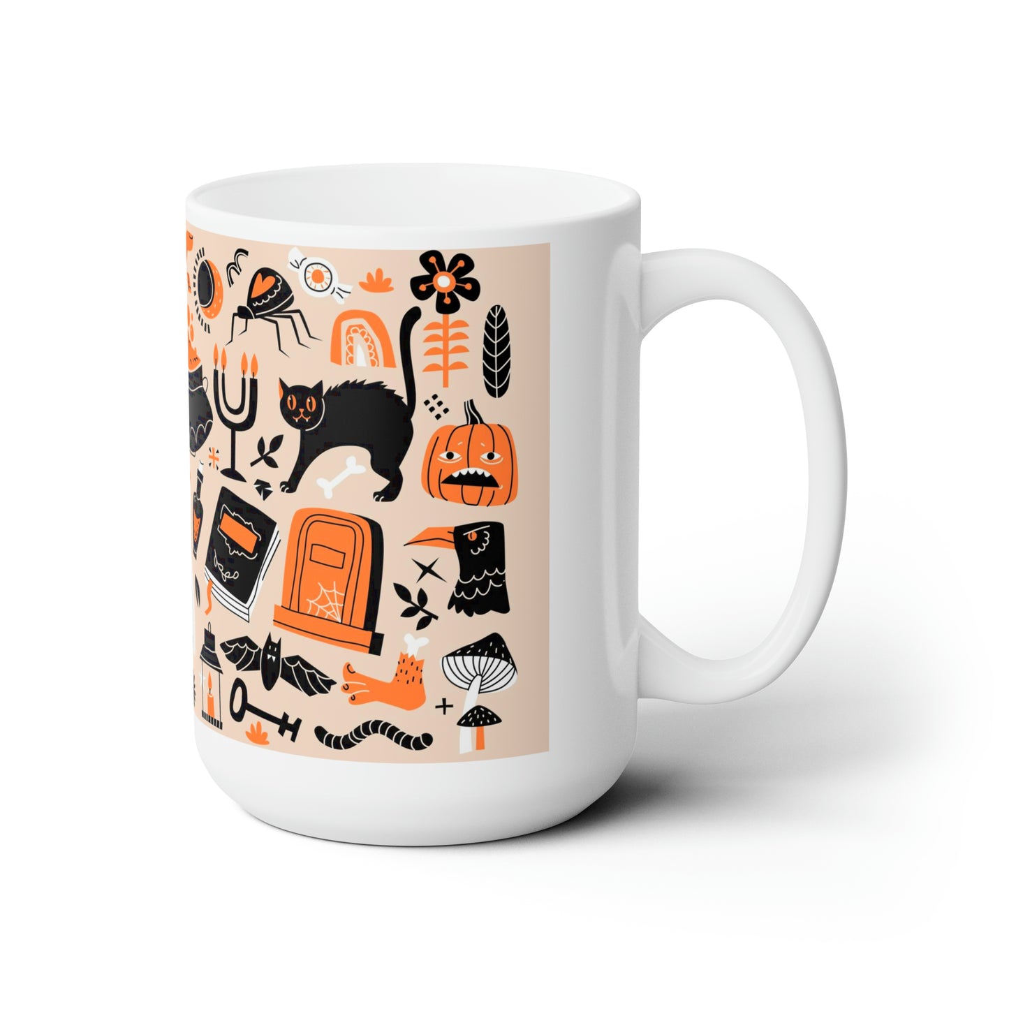 Halloween Ceramic Mug 15oz